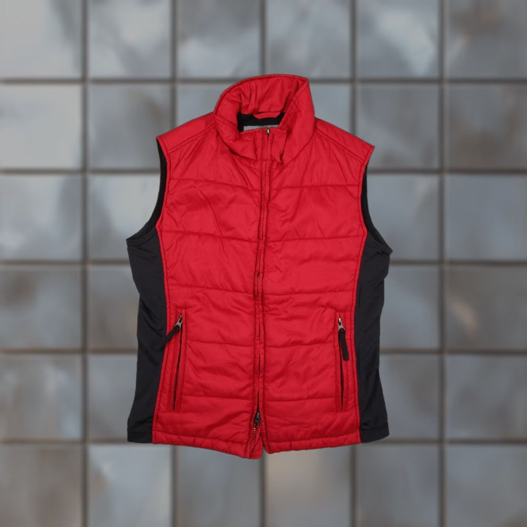 Burton Burton Lava Vest Womens Medium Red Black Insulated Snowboard Fleece Lined Puffer Size M / US 6-8 / IT 42-44 - 1 Thumbnail