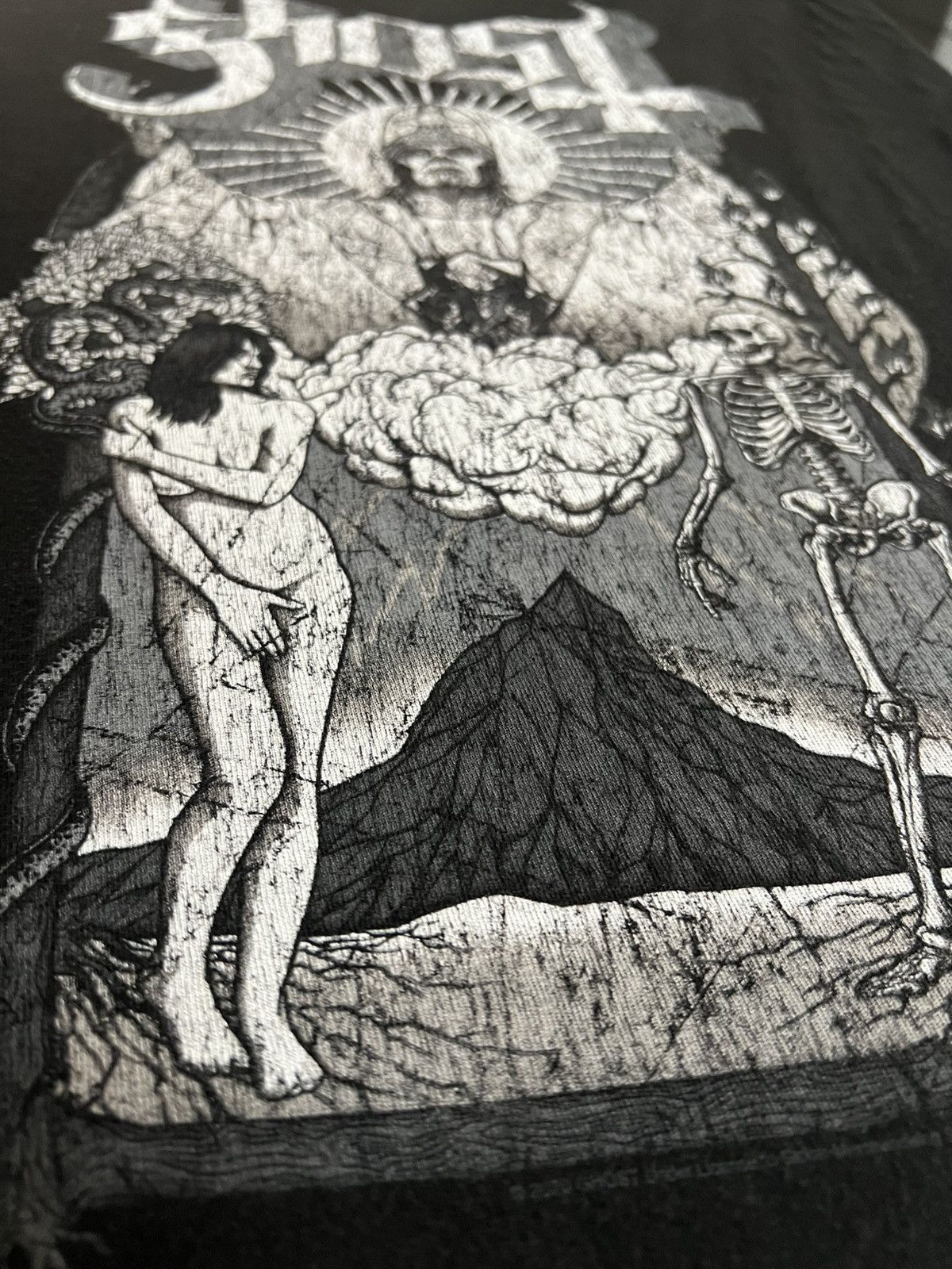 Band Tees Ghost Opus Eponymous Black Band Tee XL Rare Size US XL / EU 56 / 4 - 8 Thumbnail
