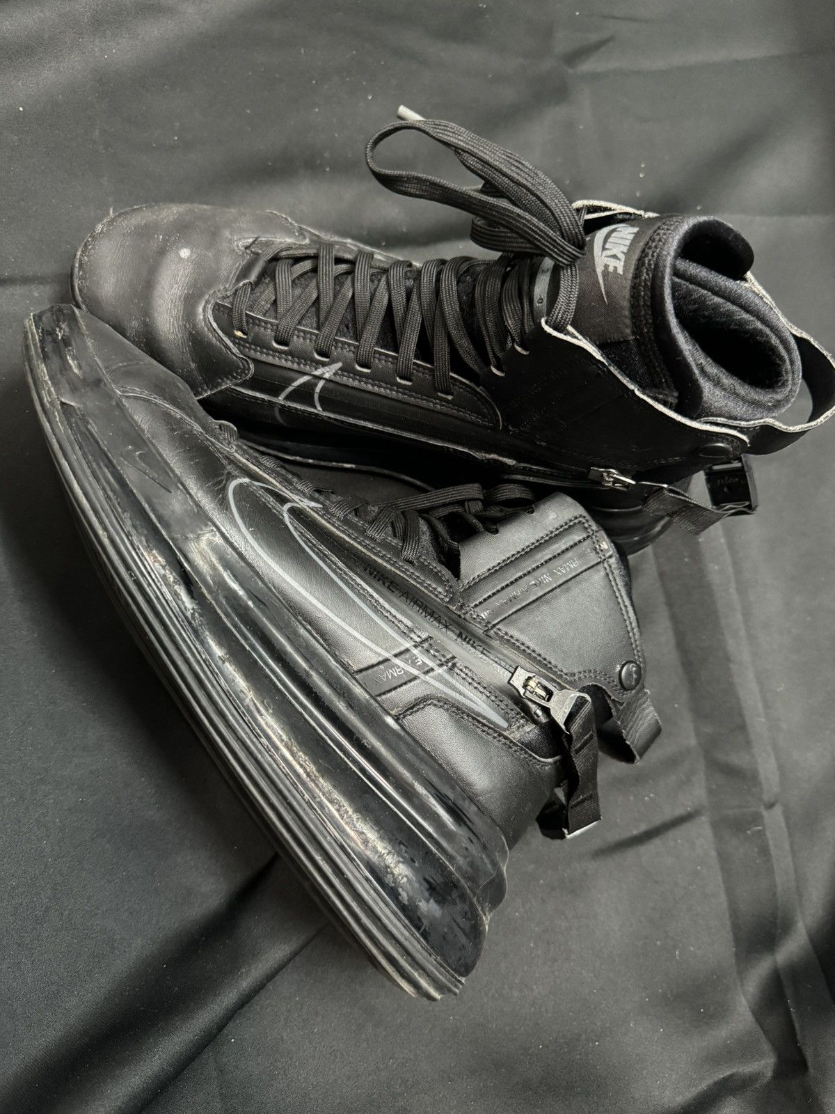 Nike Nike Air Max 720 Black Size US 8.5 / EU 41-42 - 1 Thumbnail