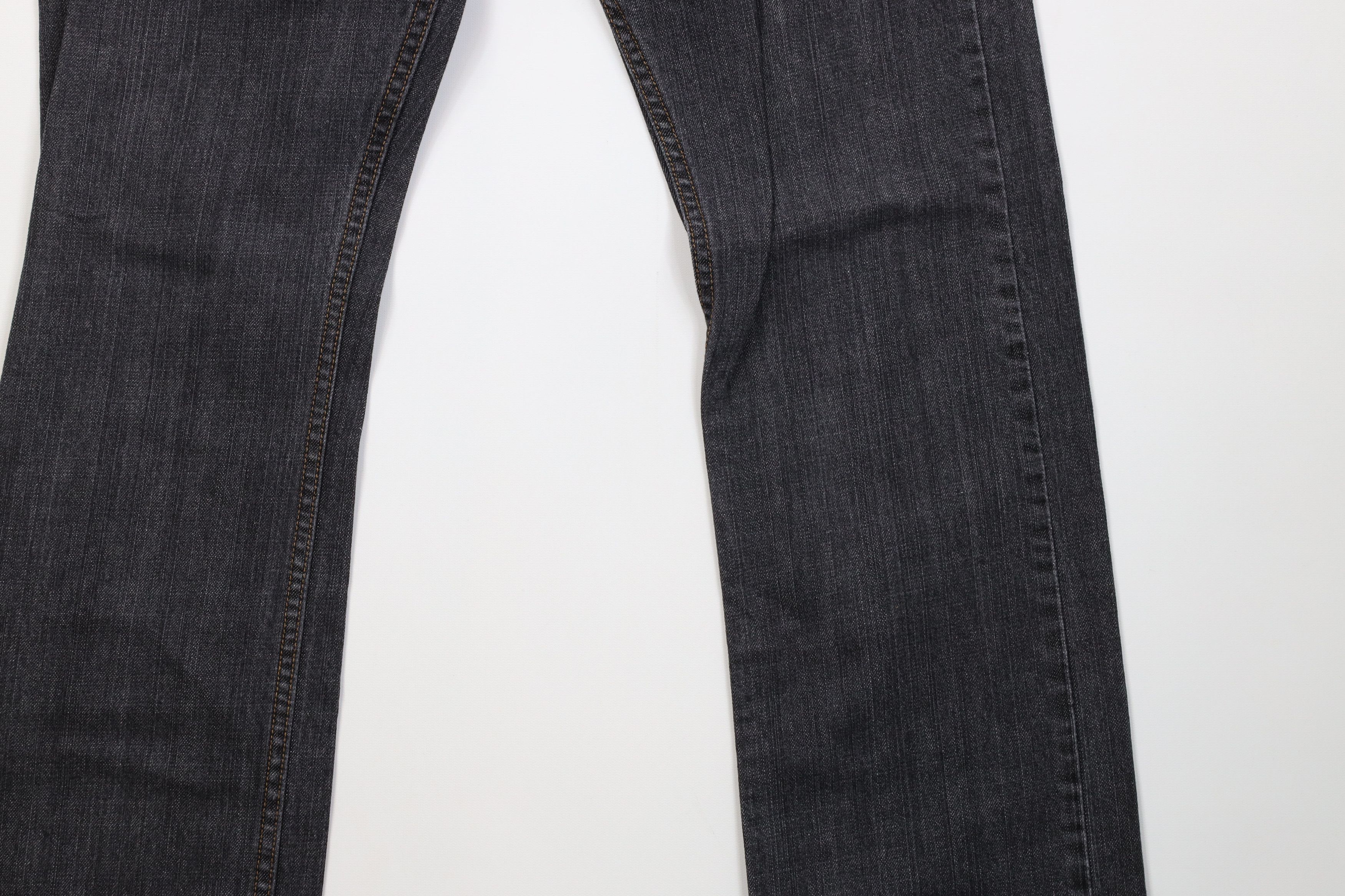 Levi's Vintage Y2K Levis 514 Slim Straight Leg Denim Jeans Black Size US 32 / EU 48 - 4 Thumbnail
