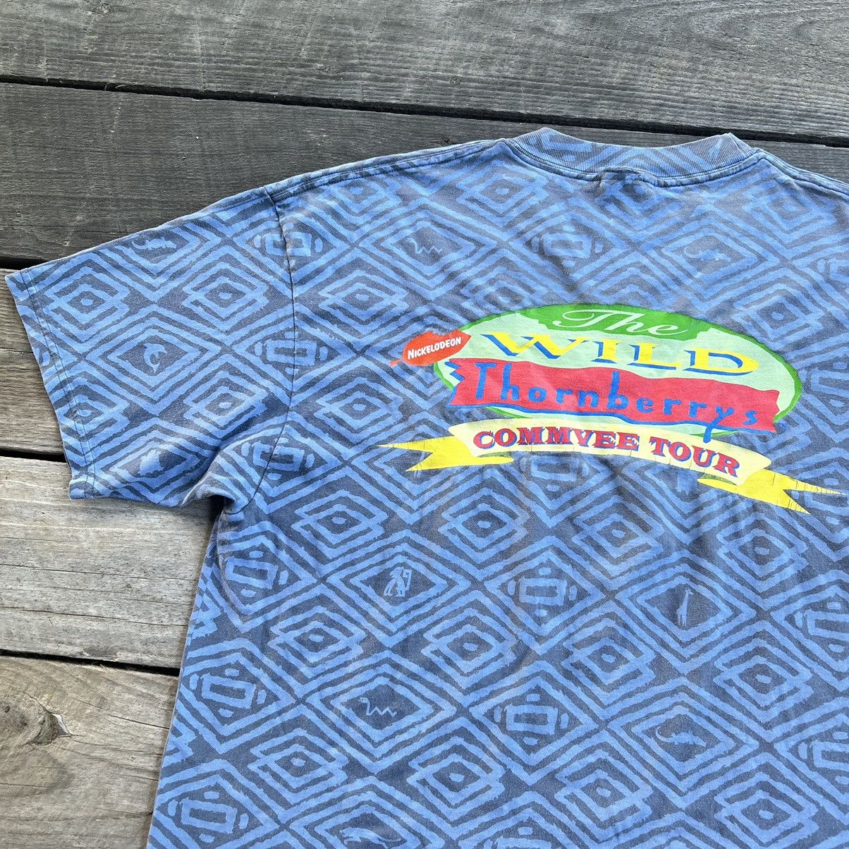 Nickelodeon × Vintage Vintage The Wild Thornberrys Nickelodeon Comvee Tour T Shirt Size US XL / EU 56 / 4 - 2 Thumbnail