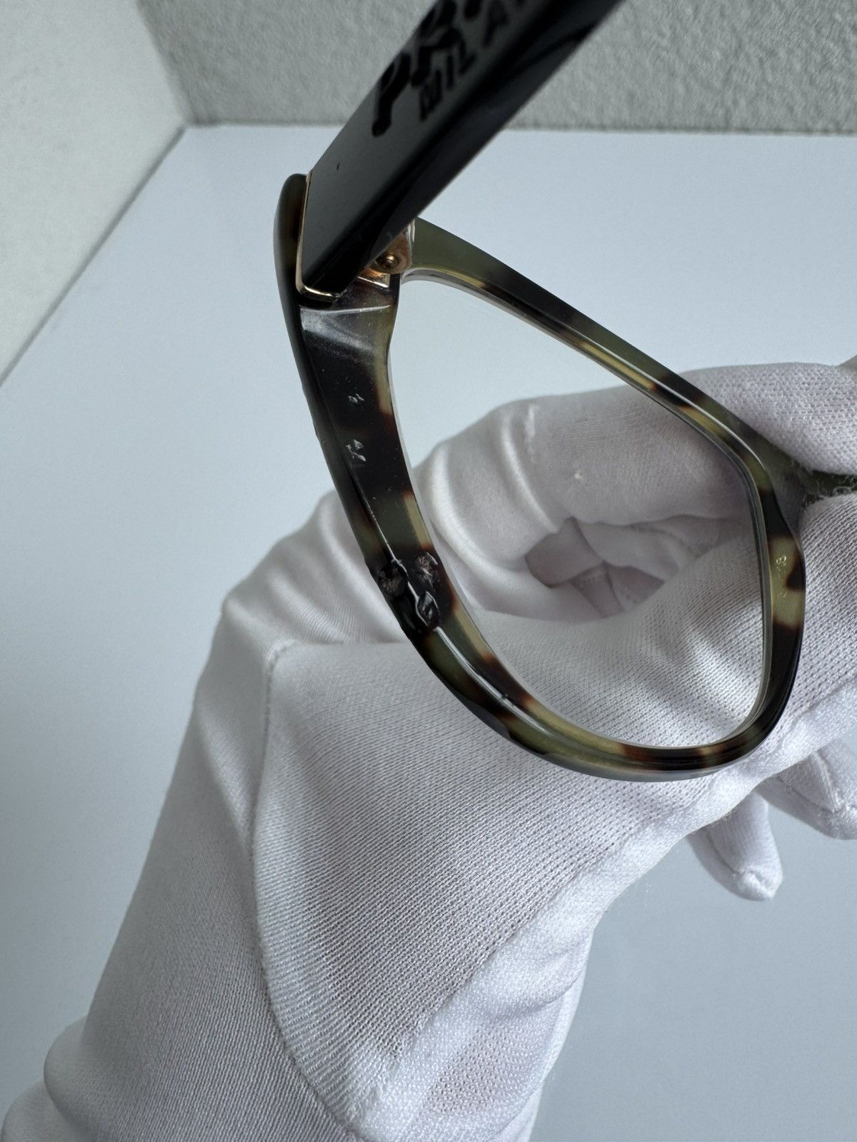 Prada Prada Milano Eyeglasses VPR 04W Frame Italy Size ONE SIZE - 13 Thumbnail