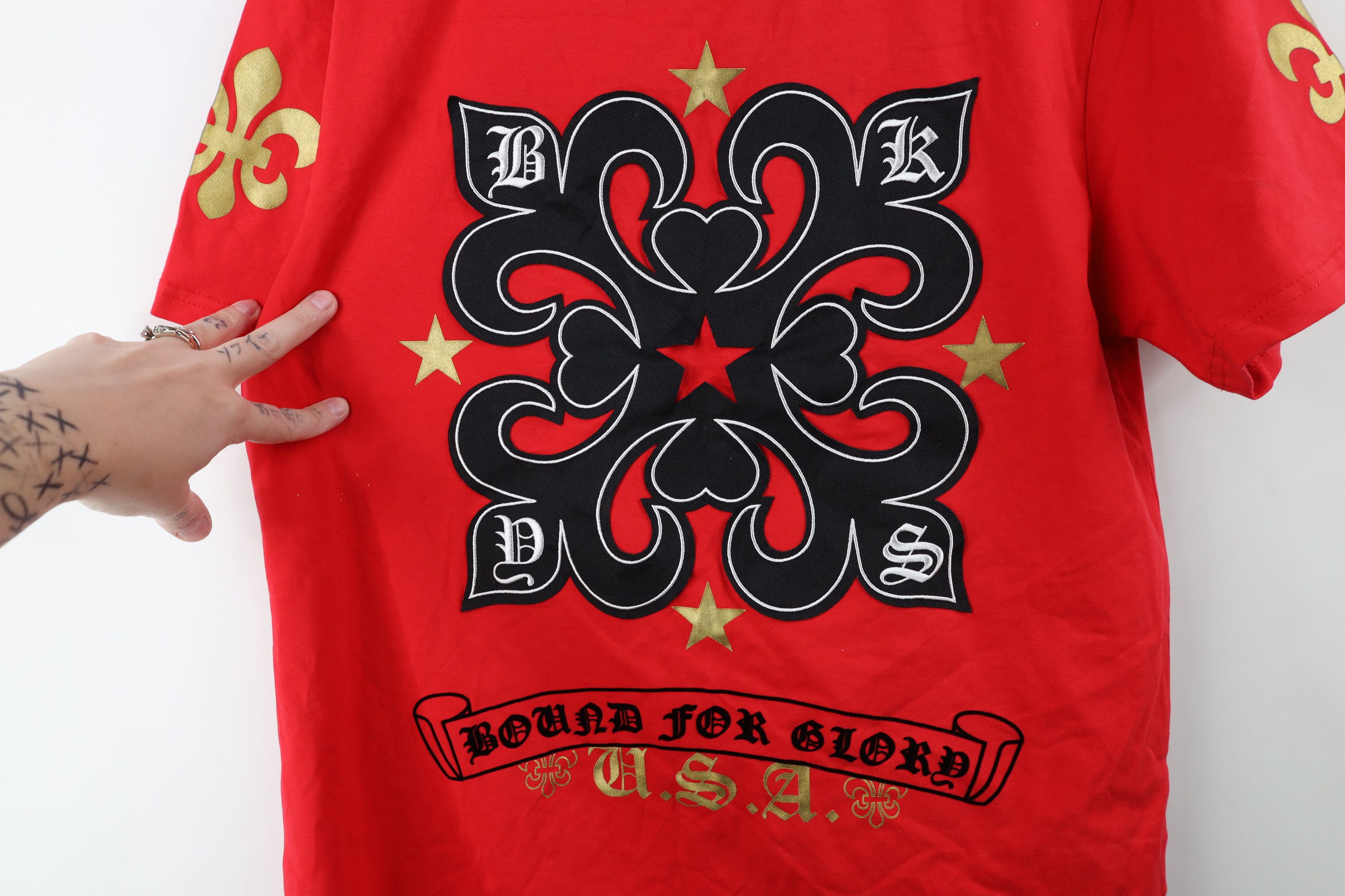 Vintage Deadstock Y2K Streetwear de Lis UFC MMA Fighting T-Shirt Red Size US S / EU 44-46 / 1 - 9 Thumbnail