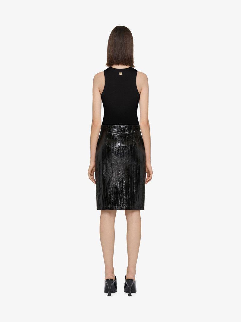 Givenchy o1w1db10326 Lace Up Tank Top in Black Size L / US 10 / IT 46 - 3 Thumbnail