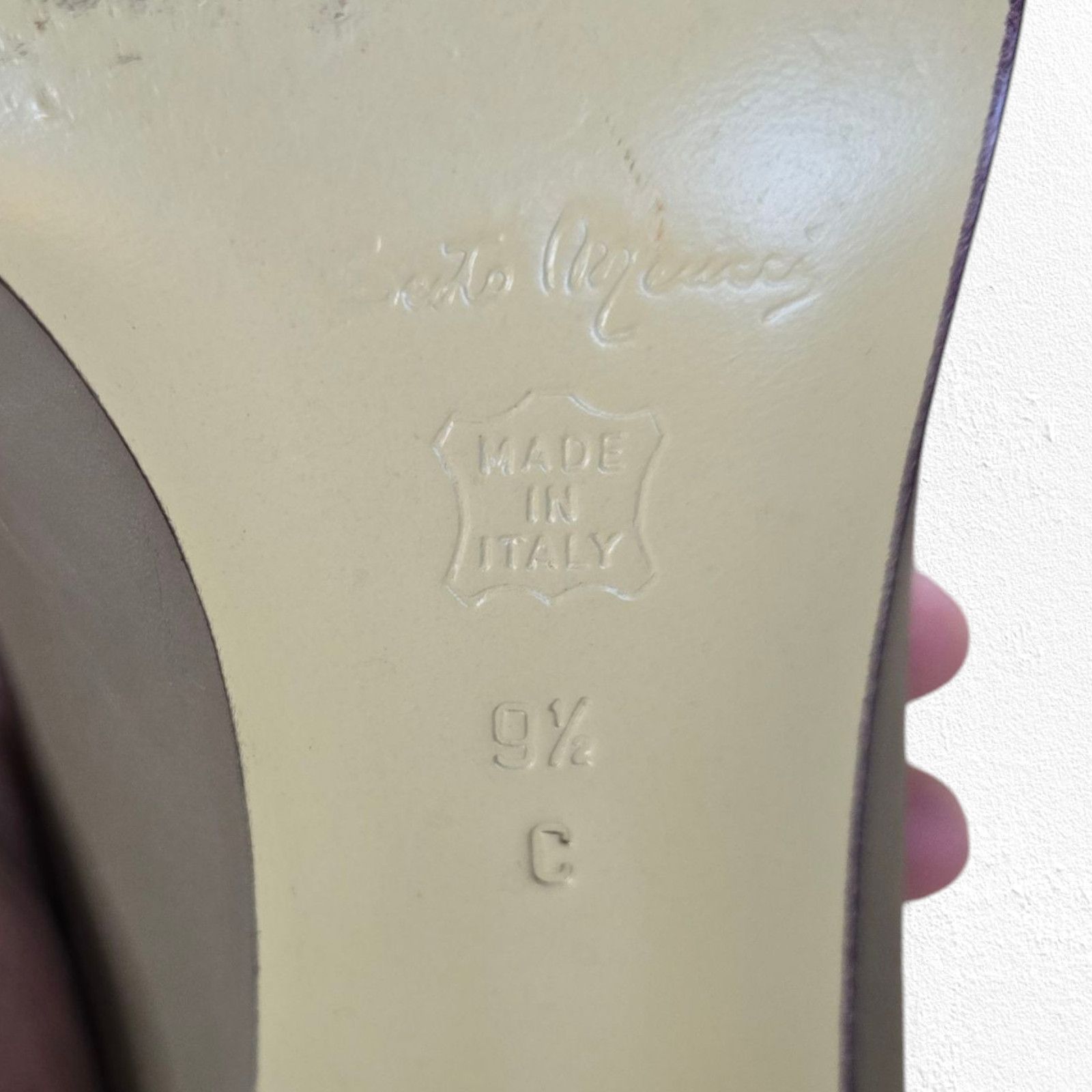 Vintage Vintage Sesto Meucci Taupe Square Toe Block Heel Size 9.5 Size US 9.5 / IT 39.5 - 8 Thumbnail