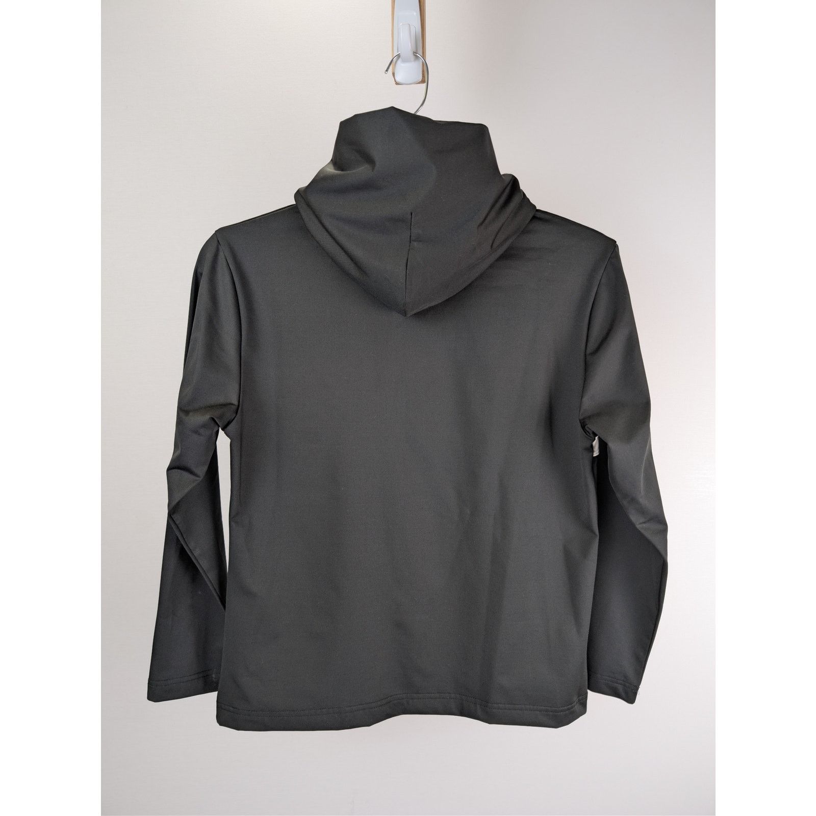 Balenciaga × Under Armour o1rshd1 Sporty Fleece Zip up Sweatshirt Hoodie Black/White Size US L / EU 52-54 / 3 - 9 Thumbnail