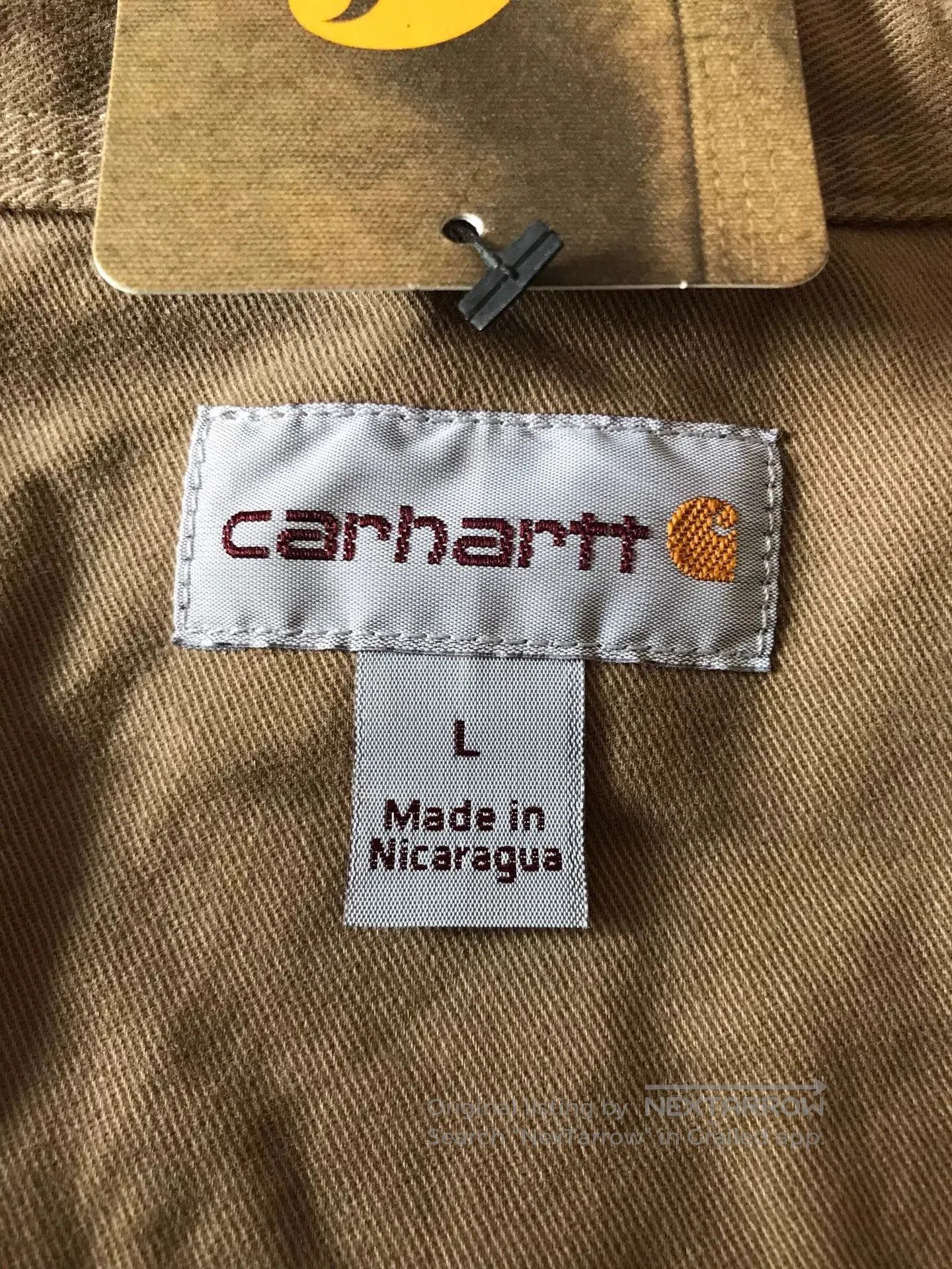 Carhartt Carhartt S09 266 Heavy Work Shirt. Size US L / EU 52-54 / 3 - 7 Thumbnail