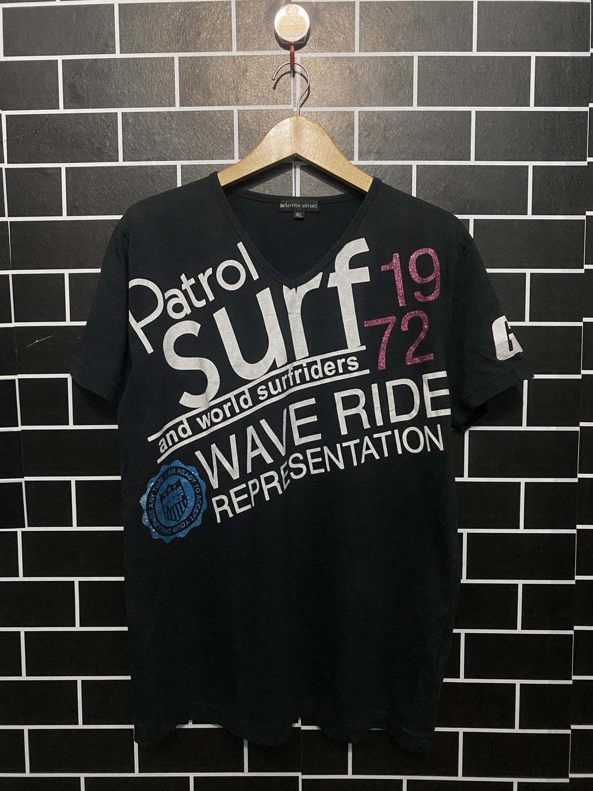 Defective Struct Detective struct patrol surf tshirt japanese Size US XXL / EU 58 / 5 - 1 Thumbnail