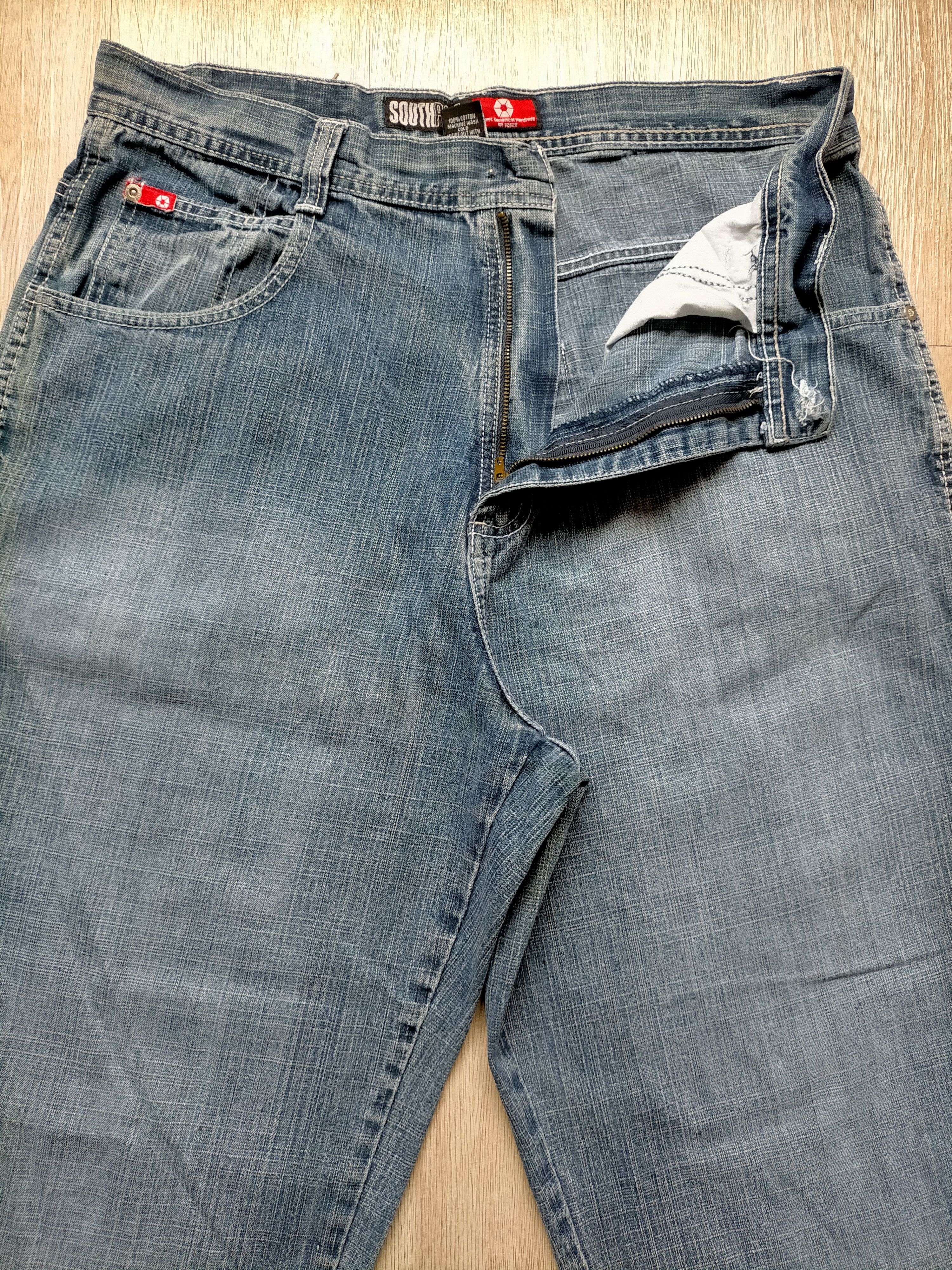 Southpole Vintage 90s Southpole Baggy Denim Size US 36 / EU 52 - 6 Thumbnail