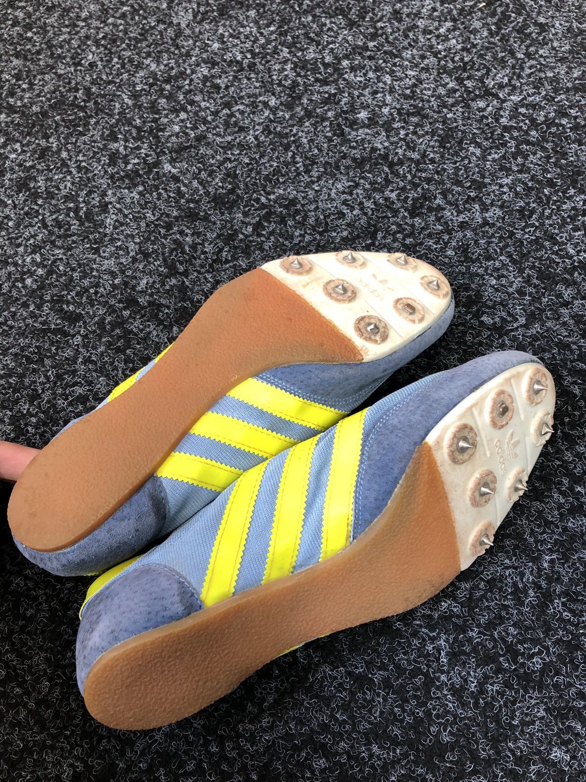 Adidas 🔥70s YUGOSLAVIA ADIDAS TRIPLE JUMP SPIKE ARCHIVE SNEAKERS Size US 9.5 / EU 42-43 - 11 Thumbnail