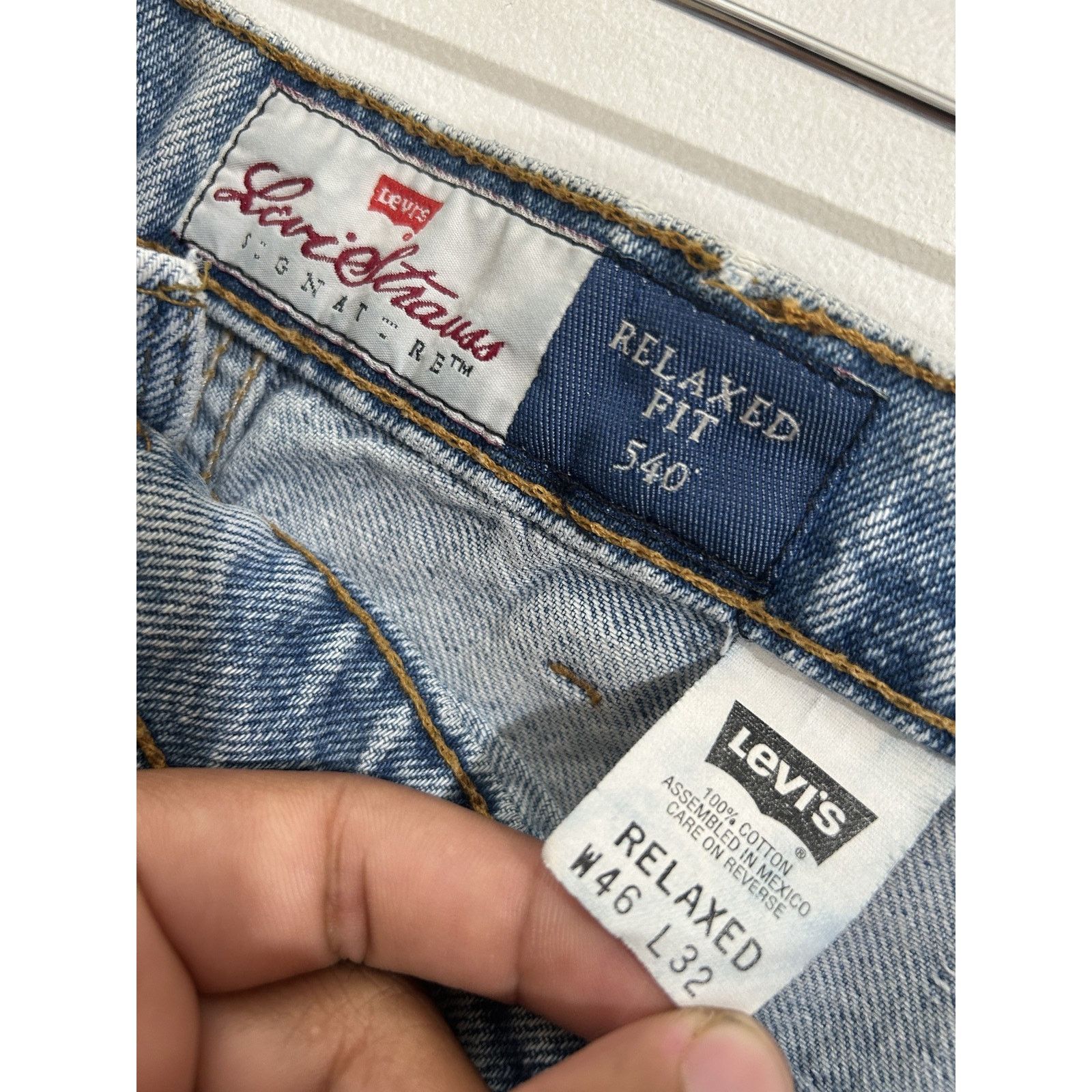 Levi's VINTAGE LEVIS SIGNATURE 540 RELAXED JEAN SIZE 43 Size US 43 - 4 Thumbnail