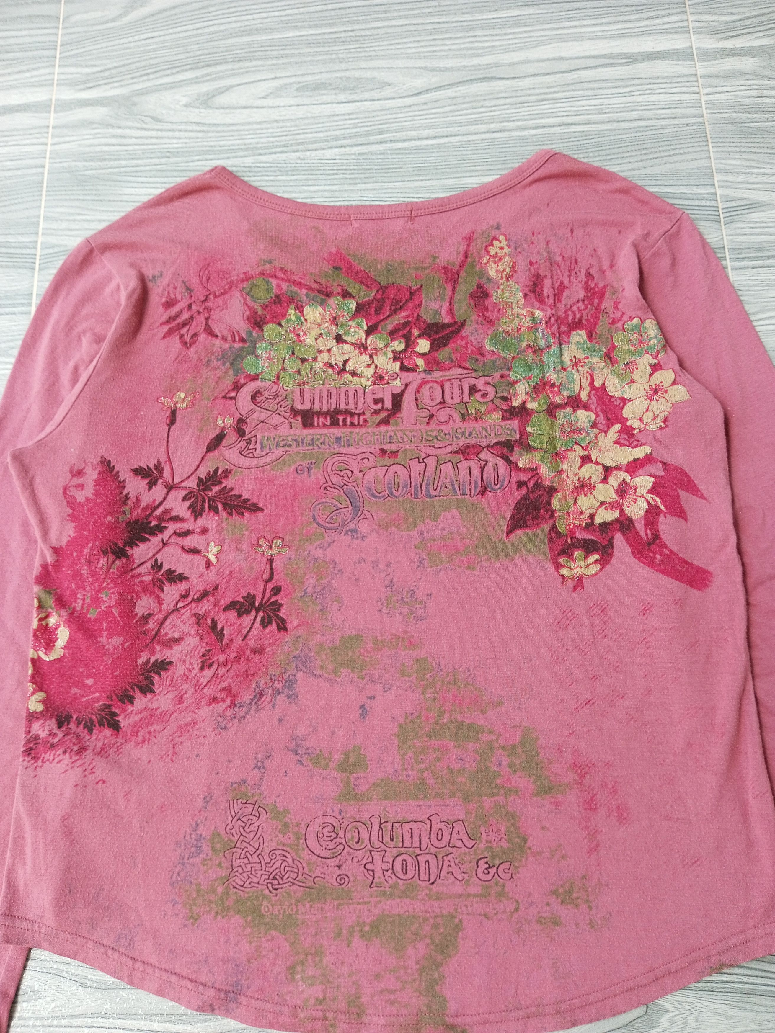 If Six Was Nine × Japanese Brand × Le Grande Bleu (L.G.B.) "No Wash Tag" Gothic Poem Long Sleeve Japanese T Shirt Size US L / EU 52-54 / 3 - 11 Thumbnail
