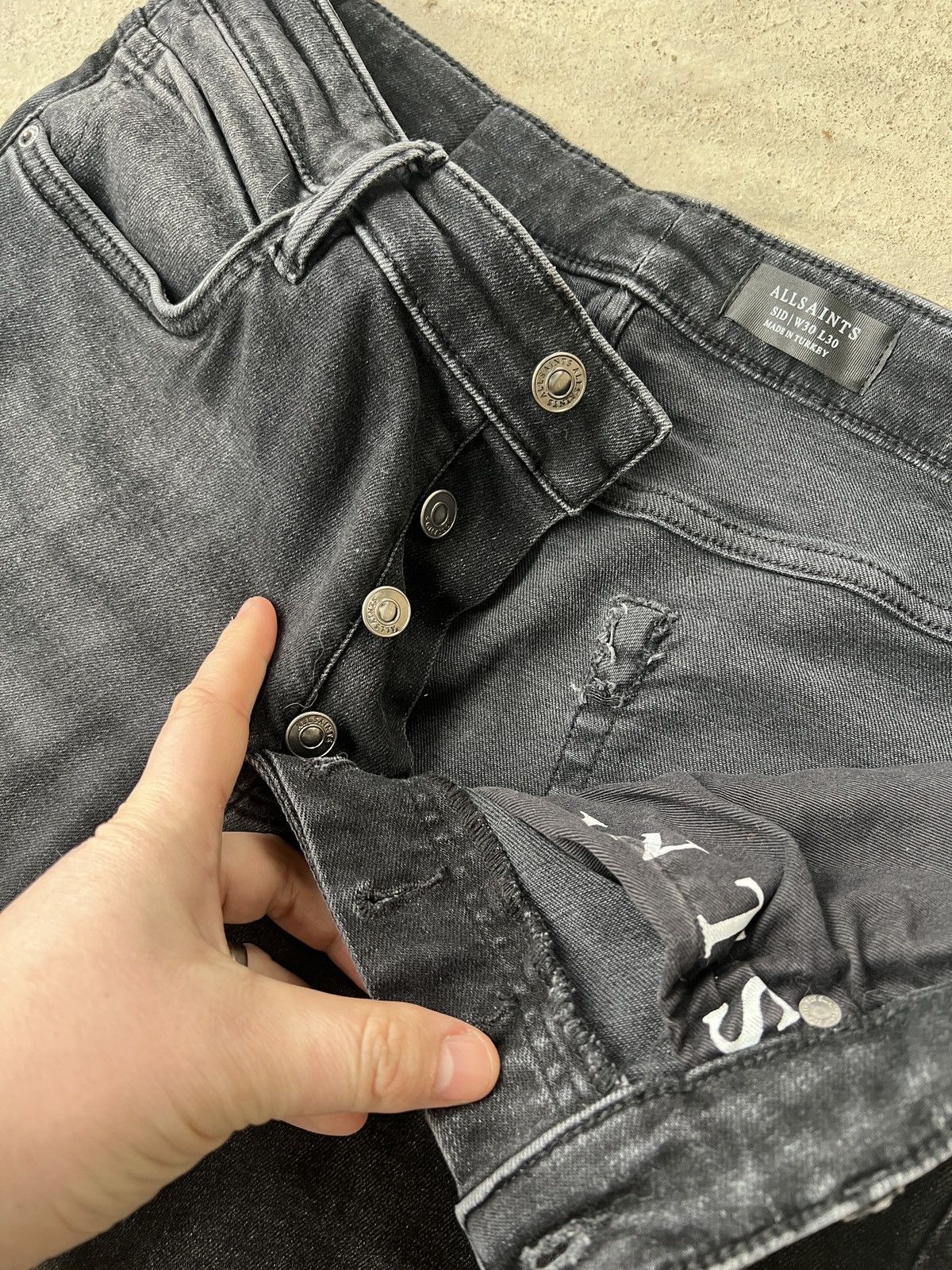 Allsaints Allsaints Jeans Size US 30 / EU 46 - 4 Thumbnail