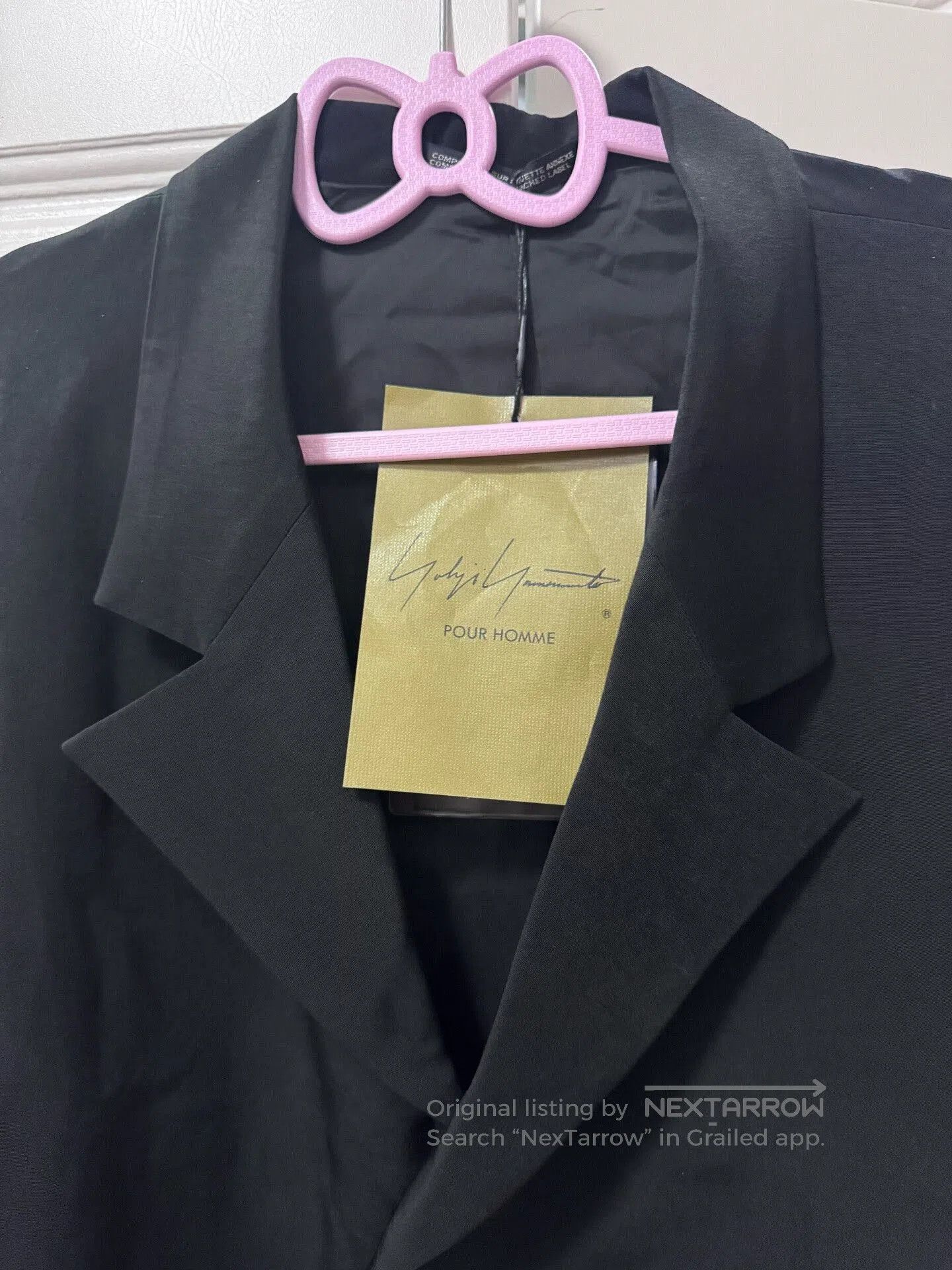 Yohji Yamamoto Yohji Yamamoto Black Jacket for Women. Size XL / US 12-14 / IT 48-50 - 3 Thumbnail
