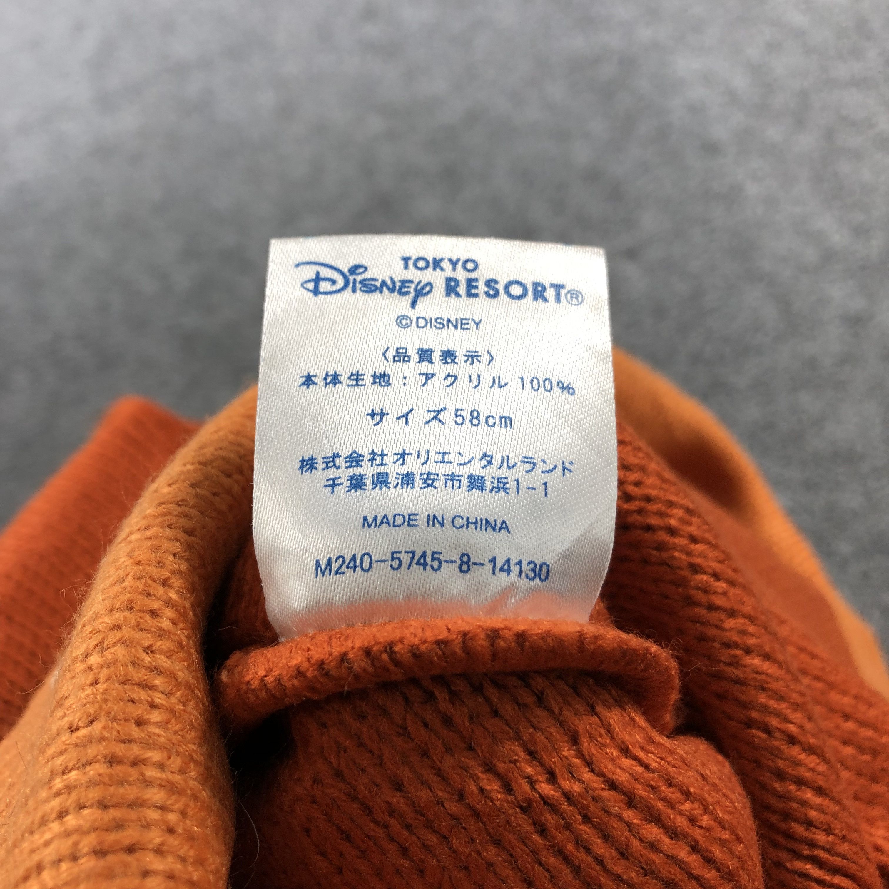 Disney Dale Chipmunk Beanie Snowcap Snow Hat B125 Size ONE SIZE - 8 Thumbnail