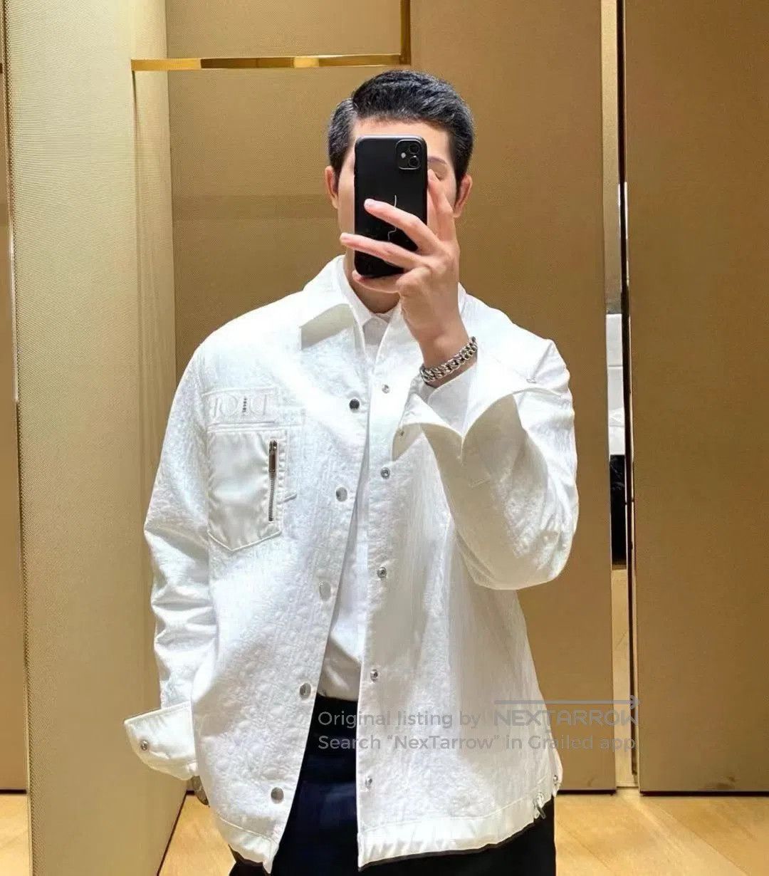 Sacai DIOR x Sacai White Long. Size US S / EU 44-46 / 1 - 5 Thumbnail