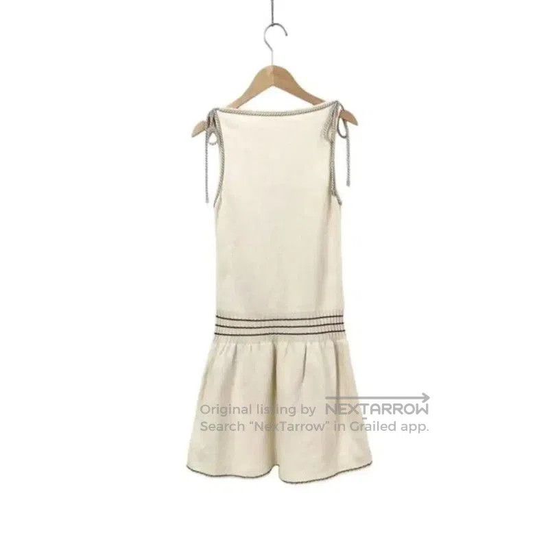 Chanel Chanel Ivory Women's Dress with Modern Details . Size S / US 4 / IT 40 - 5 Thumbnail