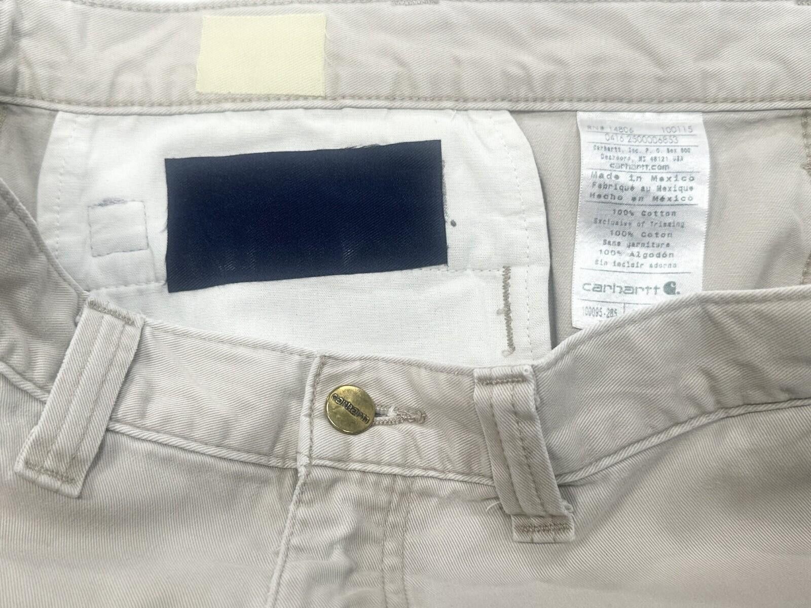 Carhartt Carhartt Cotton Relaxed Fit Pocket Chinos Brown Mens 42/30 Size US 42 / EU 58 - 7 Thumbnail