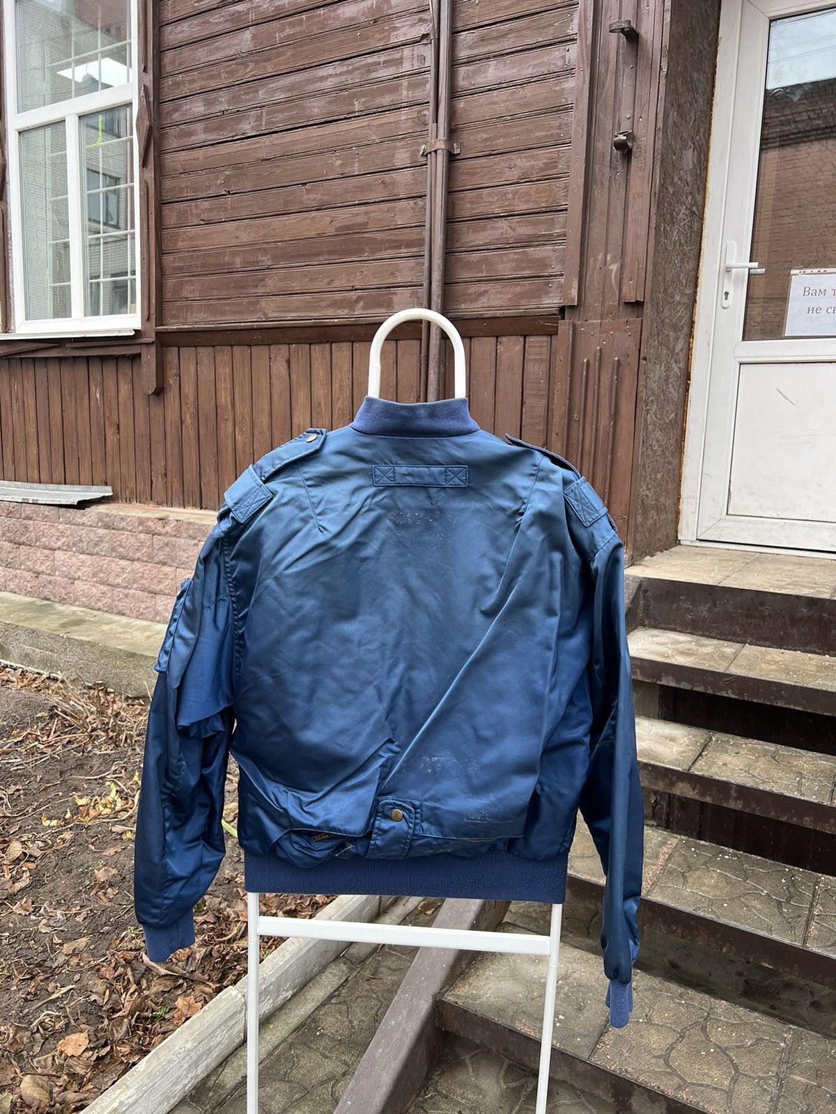 Japanese Brand Vintage Nankai Multi pocket nylon bomber jacket Size US S / EU 44-46 / 1 - 6 Thumbnail