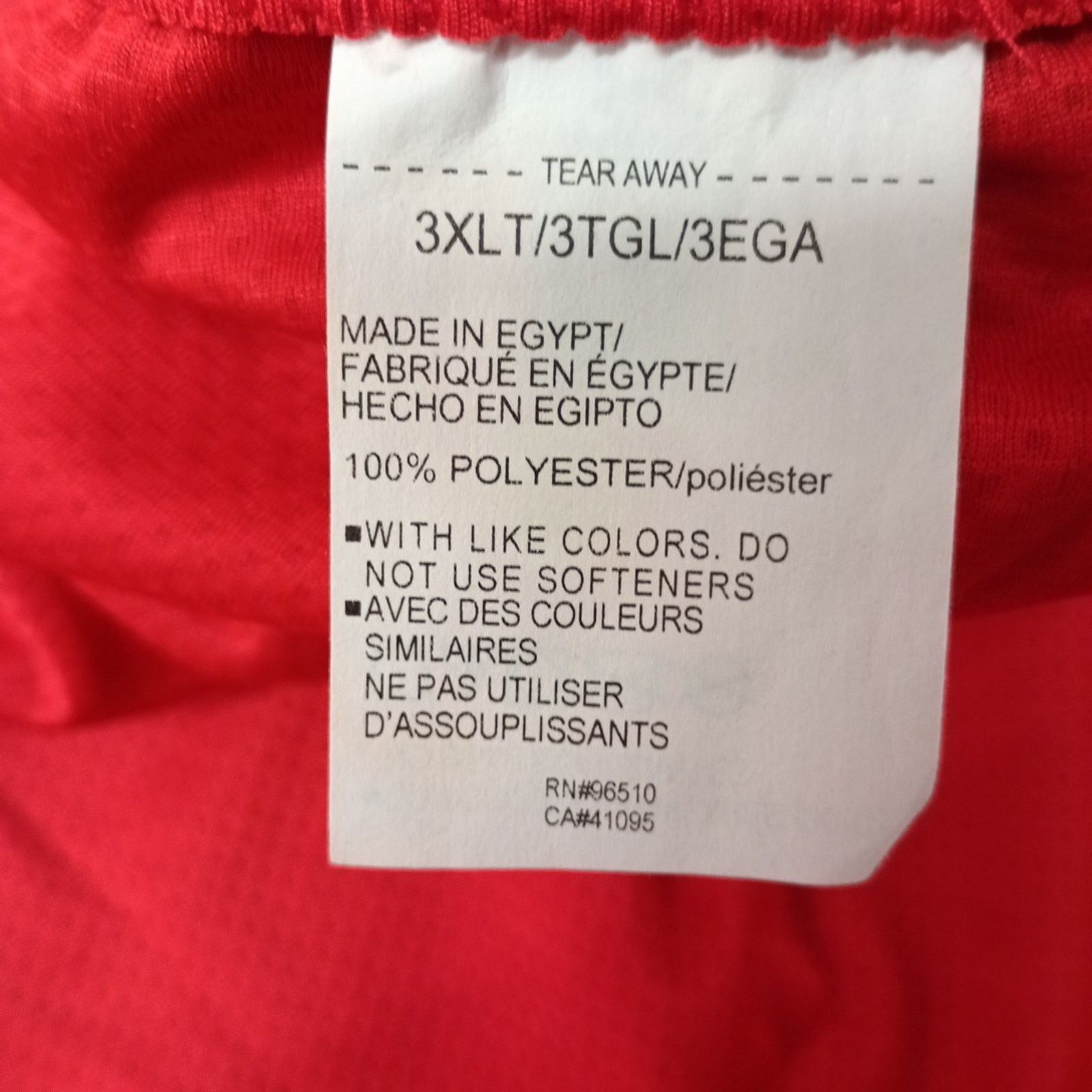 Under Armour Under Armour Men's UA Tech Mesh Shorts Size 3XLT Red 11" Ins Size US 44 / EU 60 - 5 Thumbnail