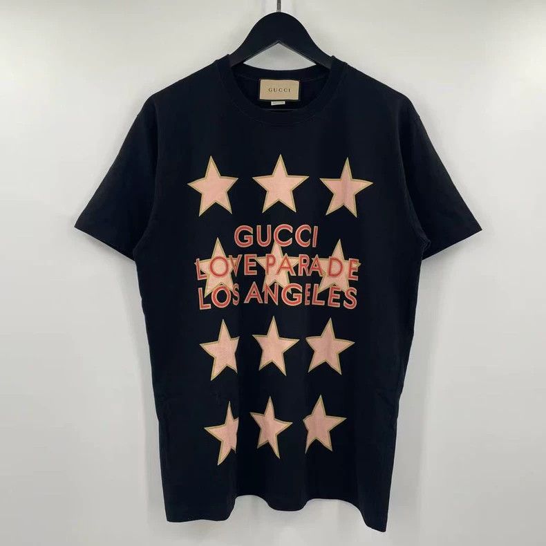 Gucci GucciStar letter short sleeves 2503-Nextarrow Size US S / EU 44-46 / 1 - 1 Thumbnail