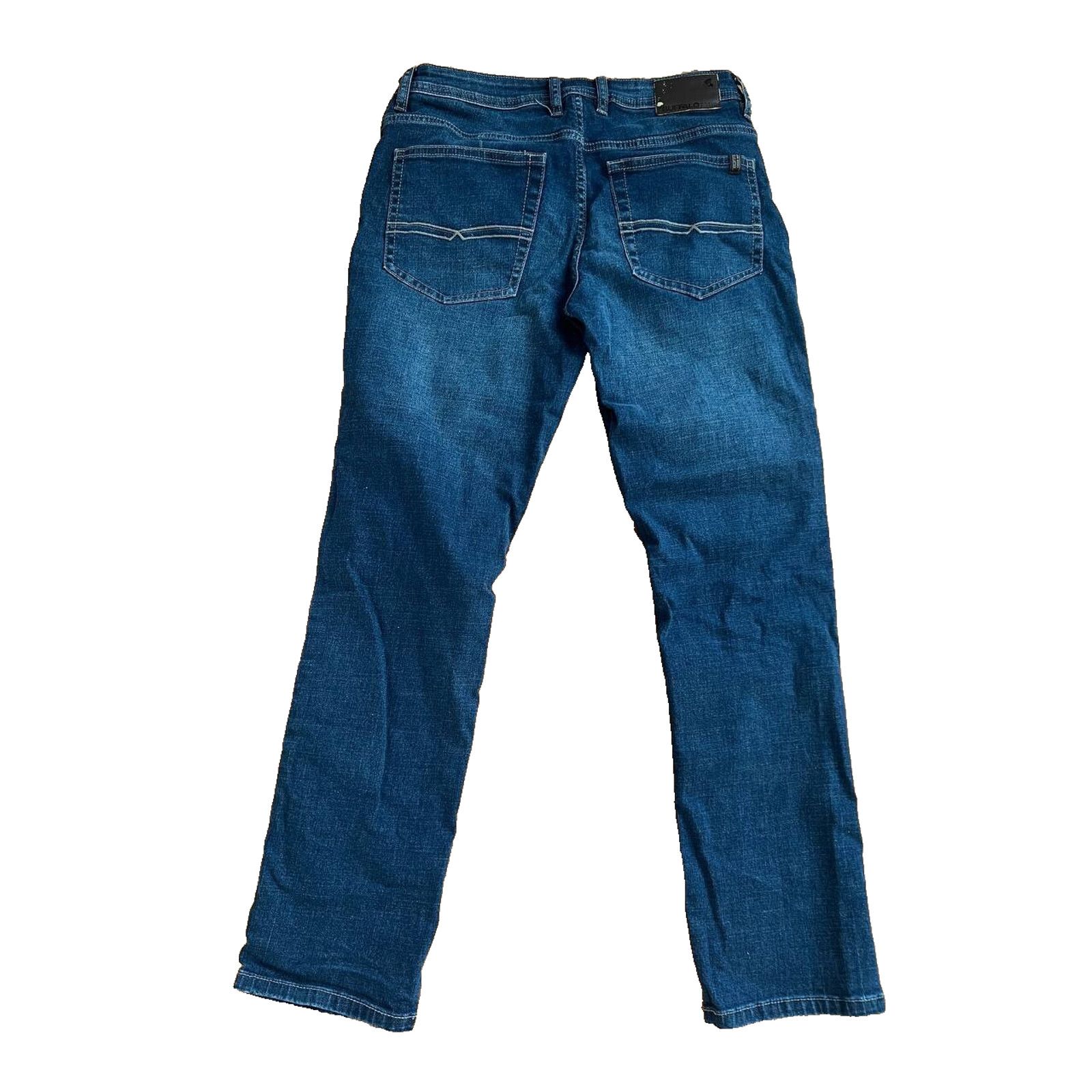 Michael Jackson Jackson Men Trento Blue Slim Fit Jean Blue Size 32 A000862 Size US 32 / EU 48 - 2 Thumbnail