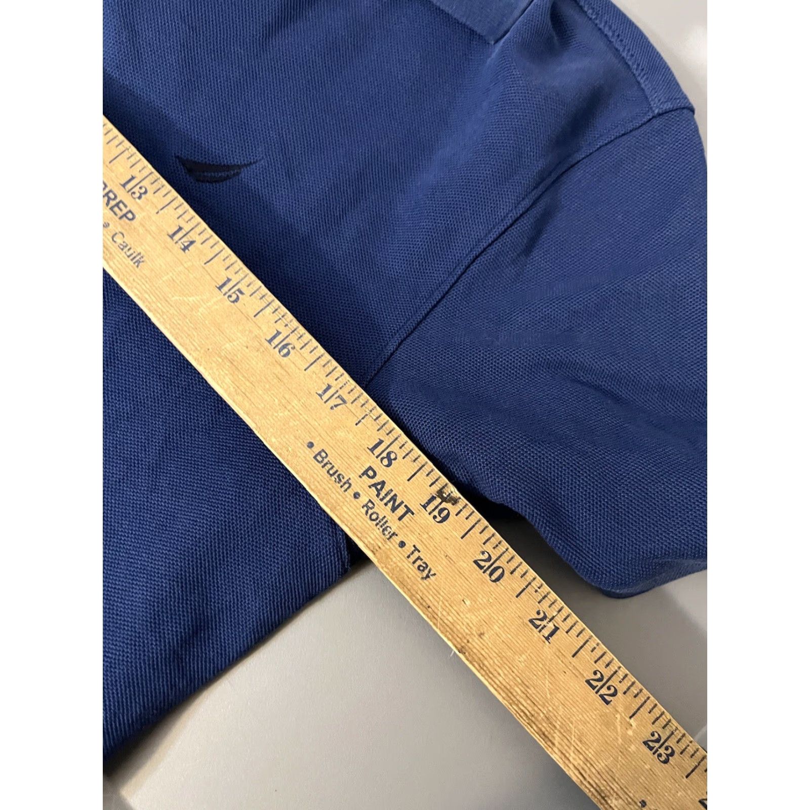 Nautica Nautica Mens Large Performance Deck Shirt Polo Short Sleeve Blue Size US L / EU 52-54 / 3 - 5 Thumbnail