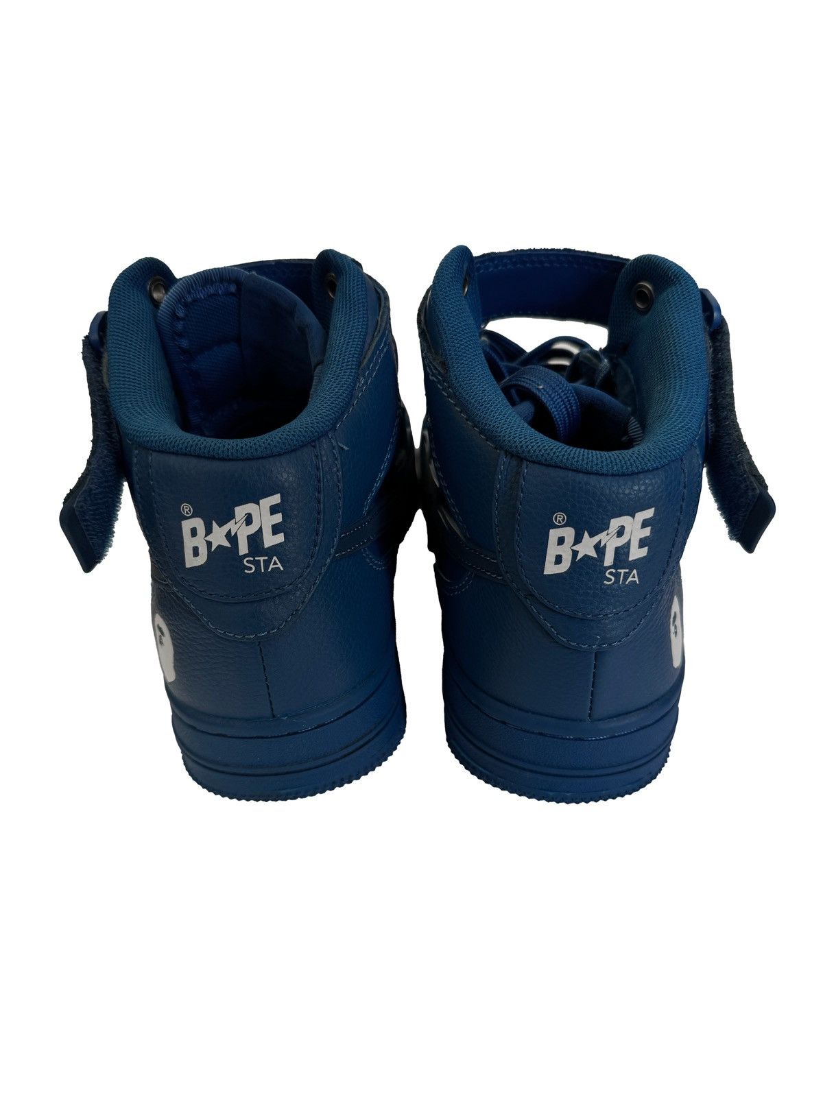 Bape Bapesta Mid ‘Blue’ Size US 7 / EU 40 - 4 Thumbnail
