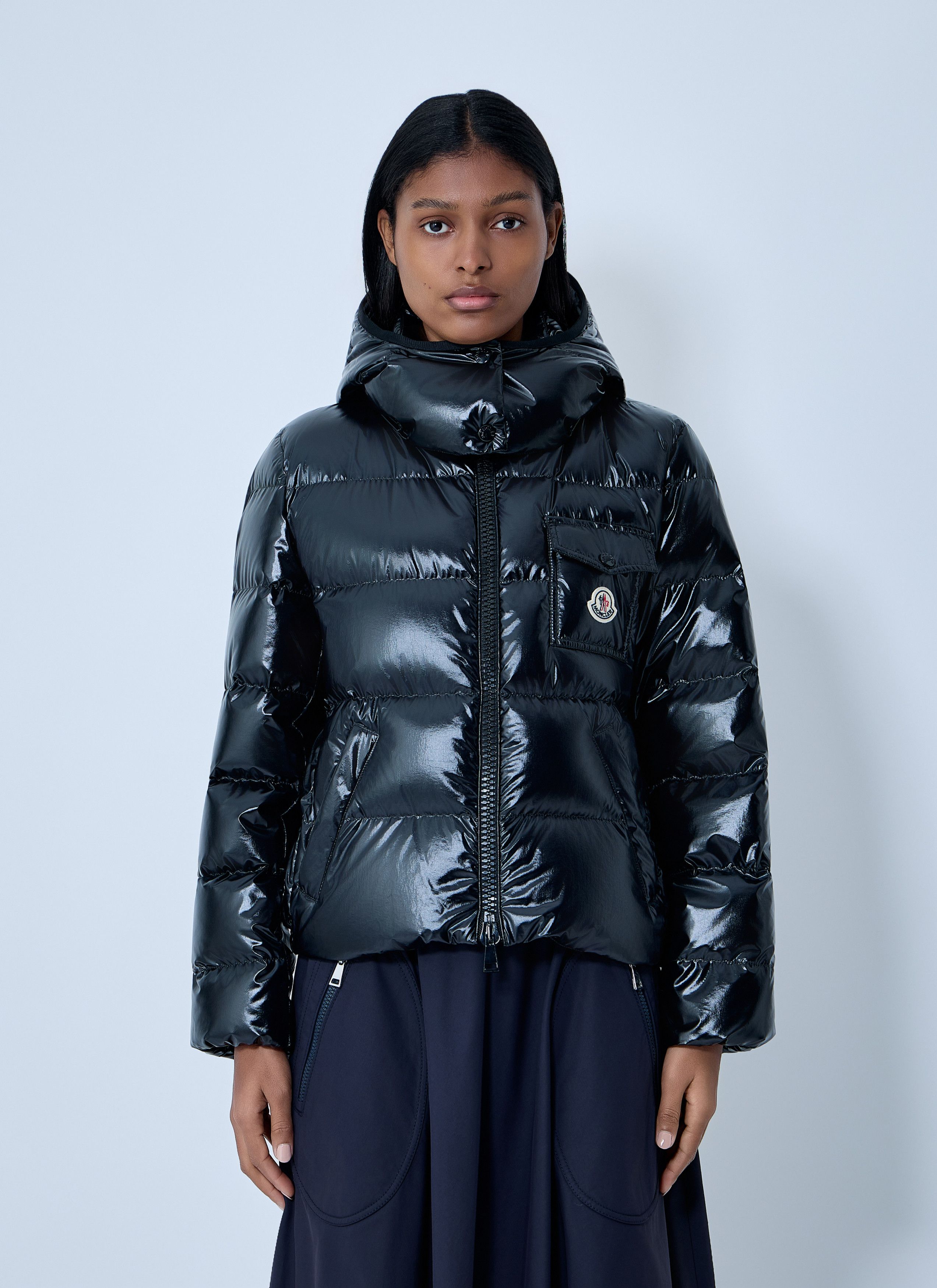 Moncler Andro Short Down Jacket Size XXS / US 00 / IT 34 - 1 Thumbnail
