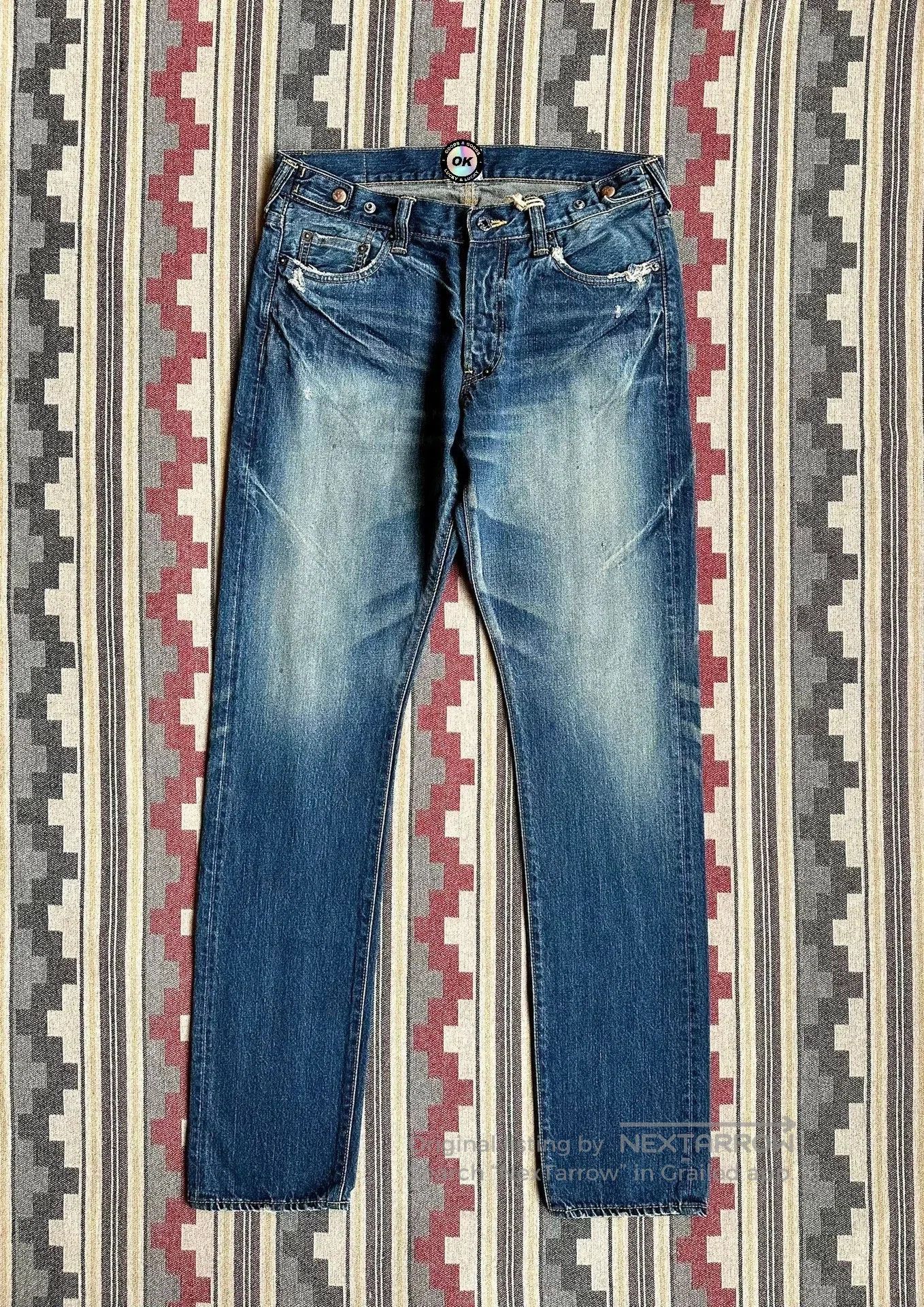 Prps Prps Destroyed Distressed Denim Jeans. Size US 32 / EU 48 - 1 Thumbnail