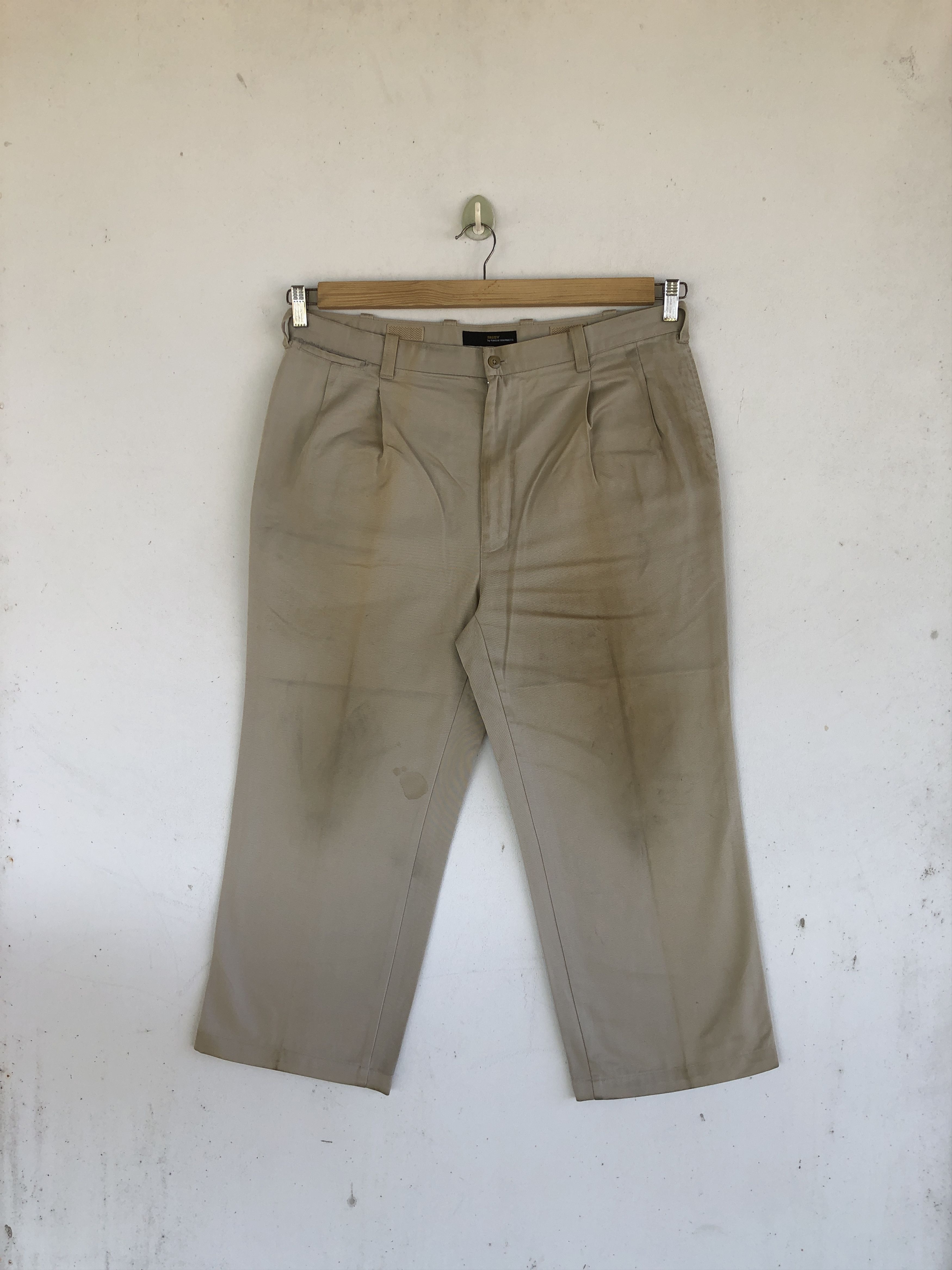Japanese Brand Kansai Yamamoto Chino Pants Japanese Streetwear Trousers Size US 36 / EU 52 - 1 Thumbnail
