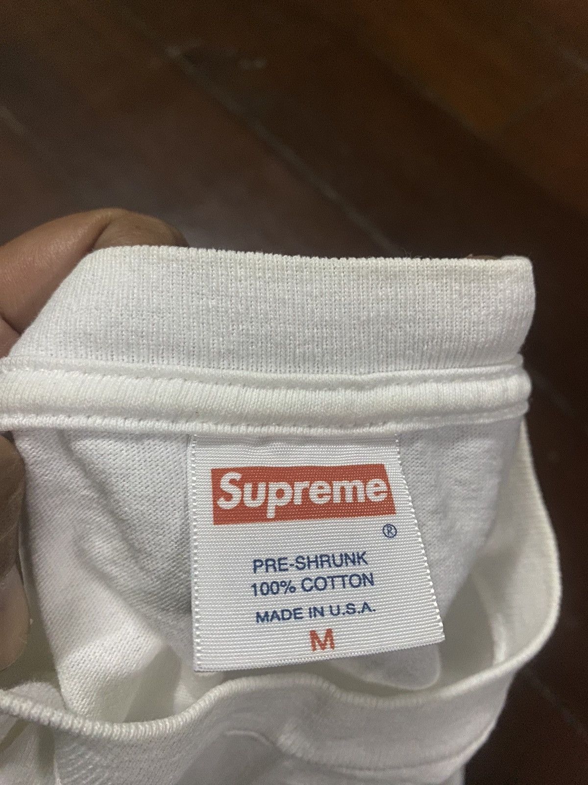 Supreme Supreme illegal business controls America tee Size US M / EU 48-50 / 2 - 12 Thumbnail