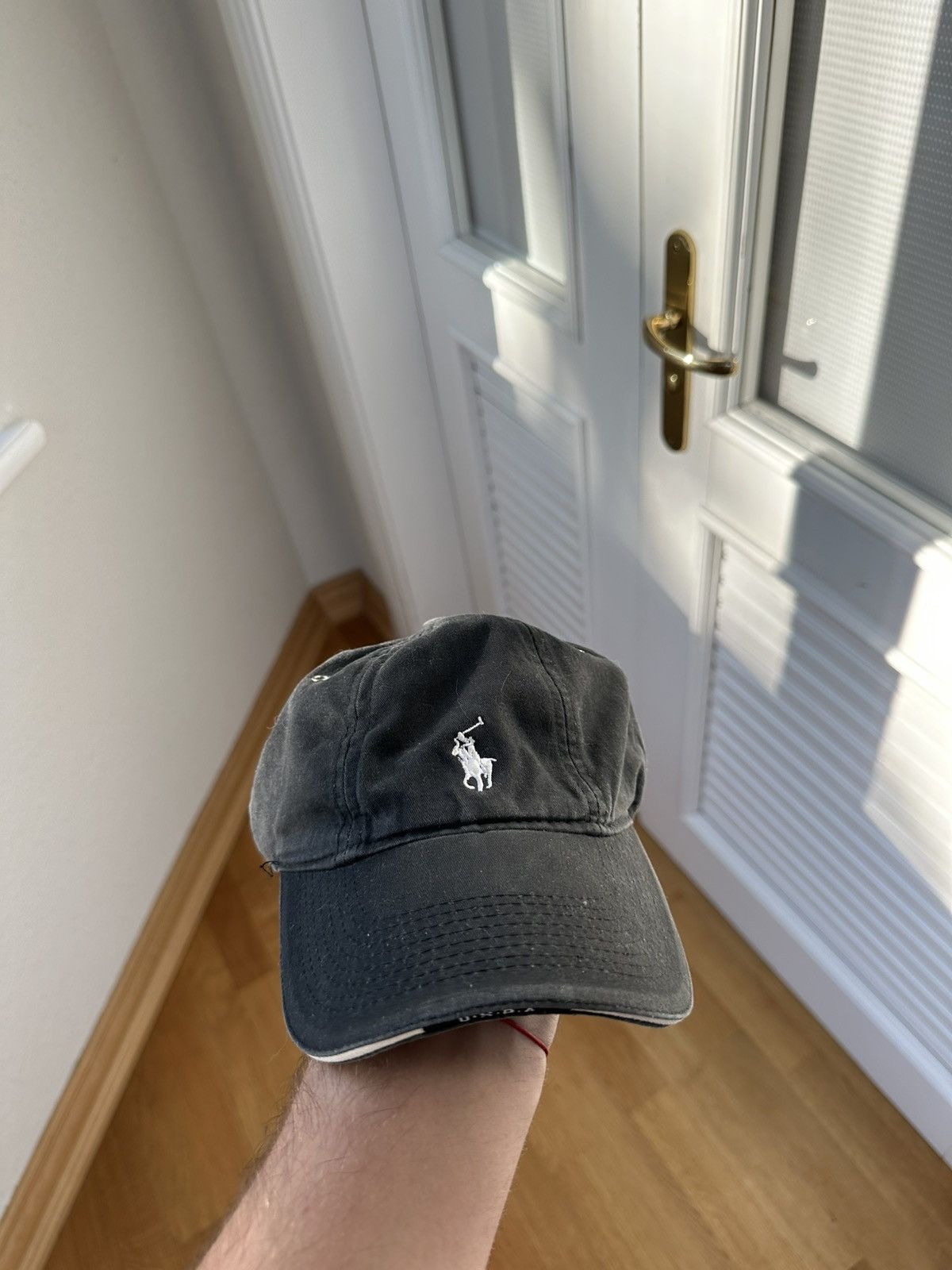 Polo Ralph Lauren Vintage Polo Ralph Lauren Cap Black Fit Back Logo Size ONE SIZE - 2 Thumbnail