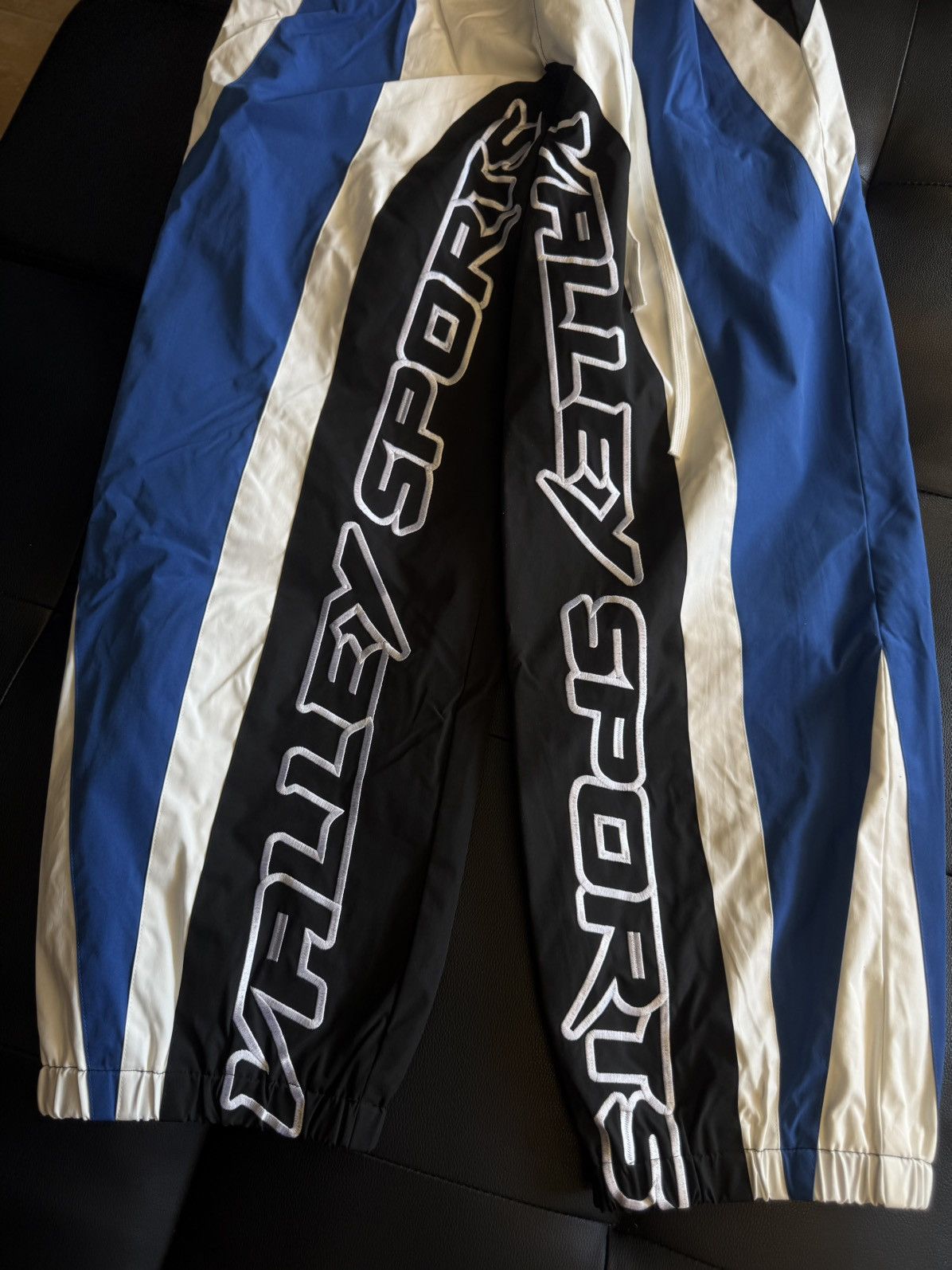 Vale Vale Blue White Track Sweatpant Joggers Size Small (NEW) Size US 28 / EU 44 - 3 Thumbnail