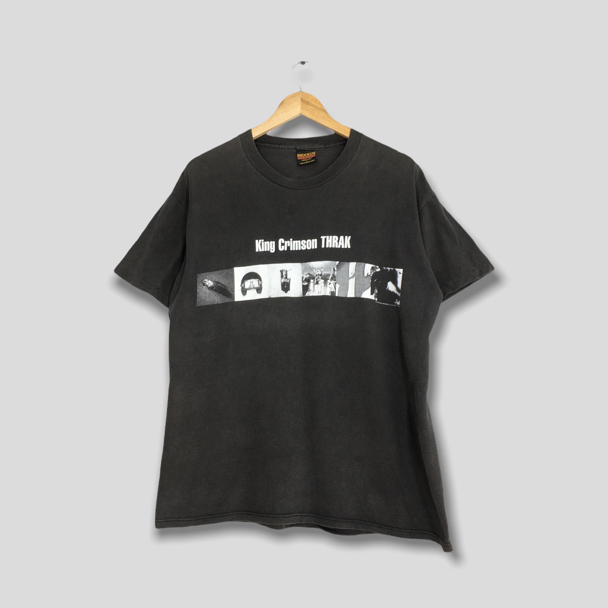 Band Tees × Vintage Vintage 1995 King Crimson Thrak Tshirt Large Size US L / EU 52-54 / 3 - 1 Thumbnail
