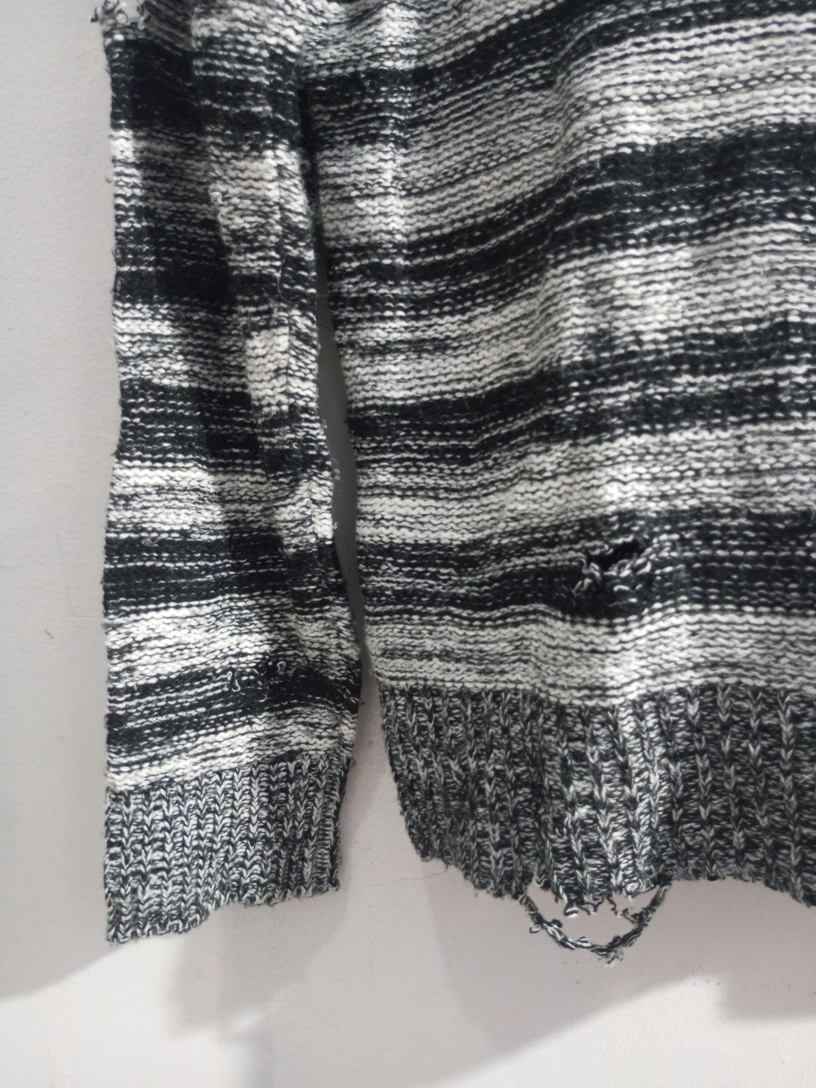 Other Vintage spinash striped distressed knitwear Size US L / EU 52-54 / 3 - 12 Thumbnail