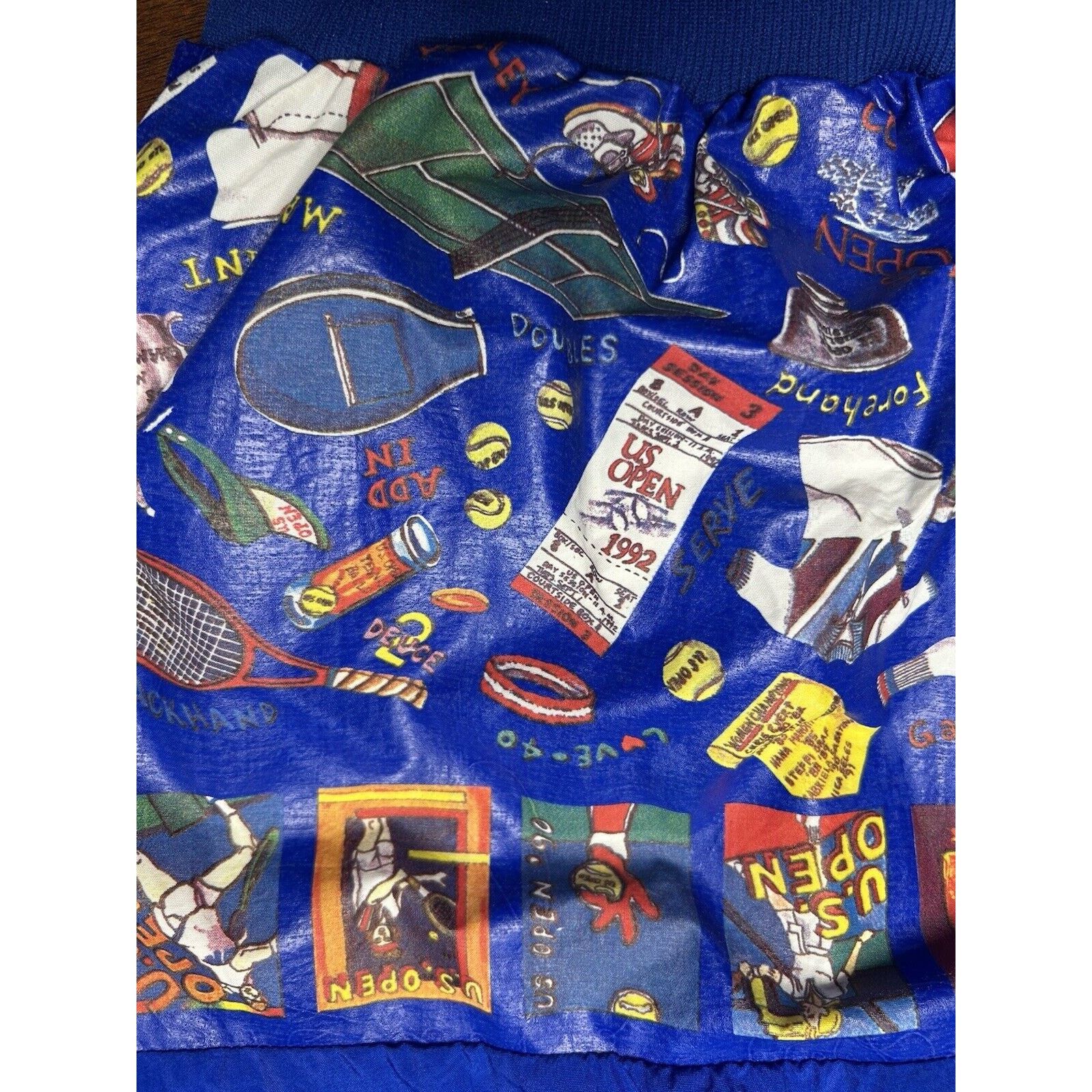 Vintage VTG 90s Official US Open Tennis Full Zip Windbreaker Rare Size US XL / EU 56 / 4 - 10 Thumbnail
