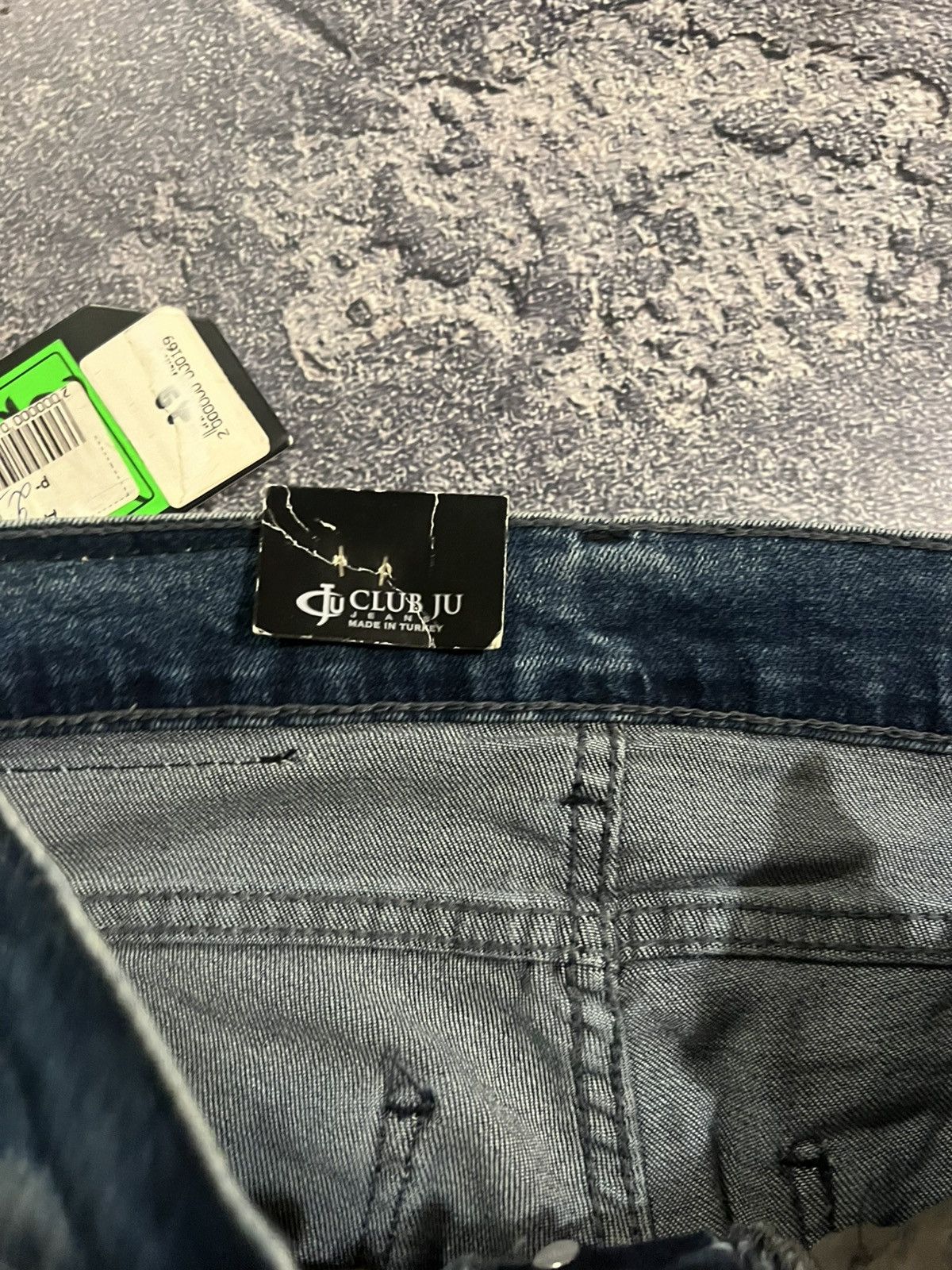 Designer SWAG Distressed Archive Balenciaga Style / Vintage Y2K 90s Size US 28 / EU 44 - 8 Thumbnail