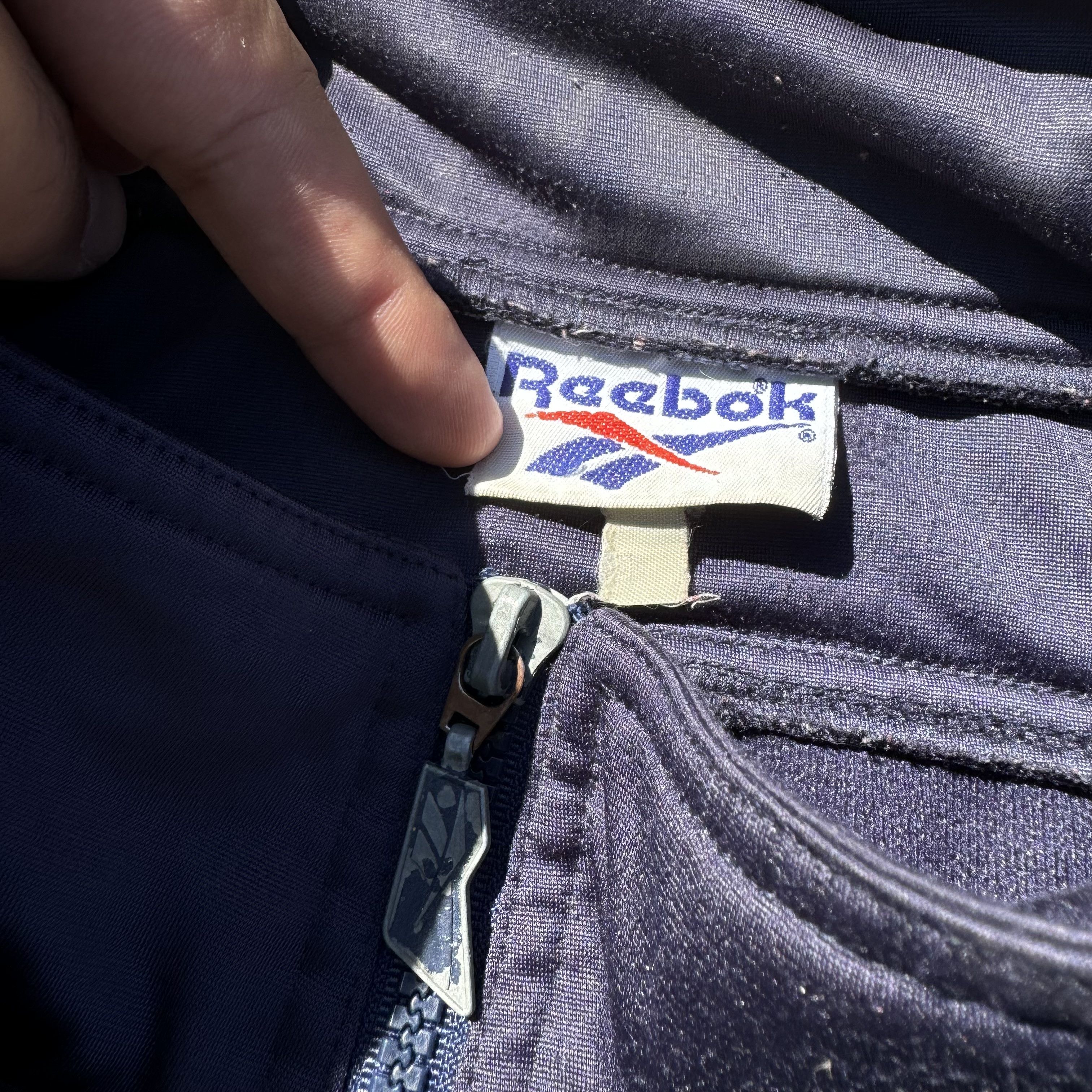 Reebok × Vintage REEBOK RETRO VINTAGE ZIP TRACK JACKET WINDBREAKER Size US XL / EU 56 / 4 - 3 Thumbnail