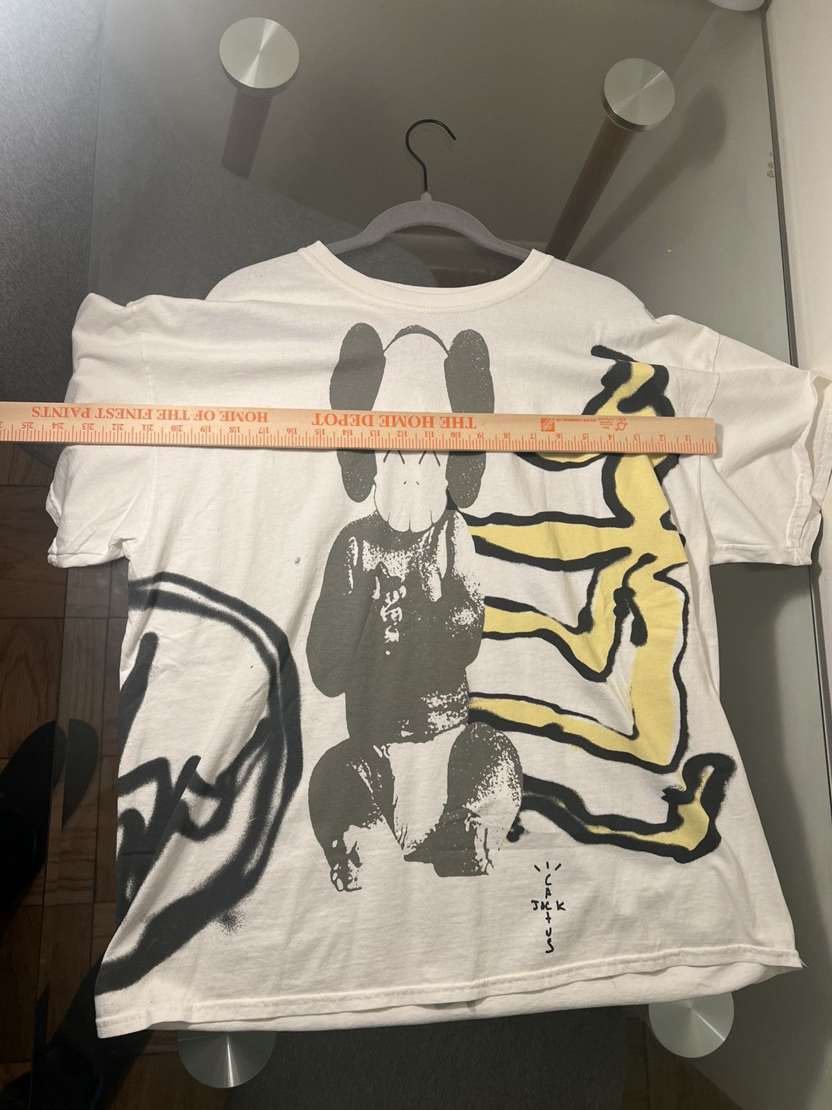 Fragment Design × Kaws × Travis Scott NEVER WORN✅ Travis Scott Kaws Fragment Tee Size US L / EU 52-54 / 3 - 3 Thumbnail