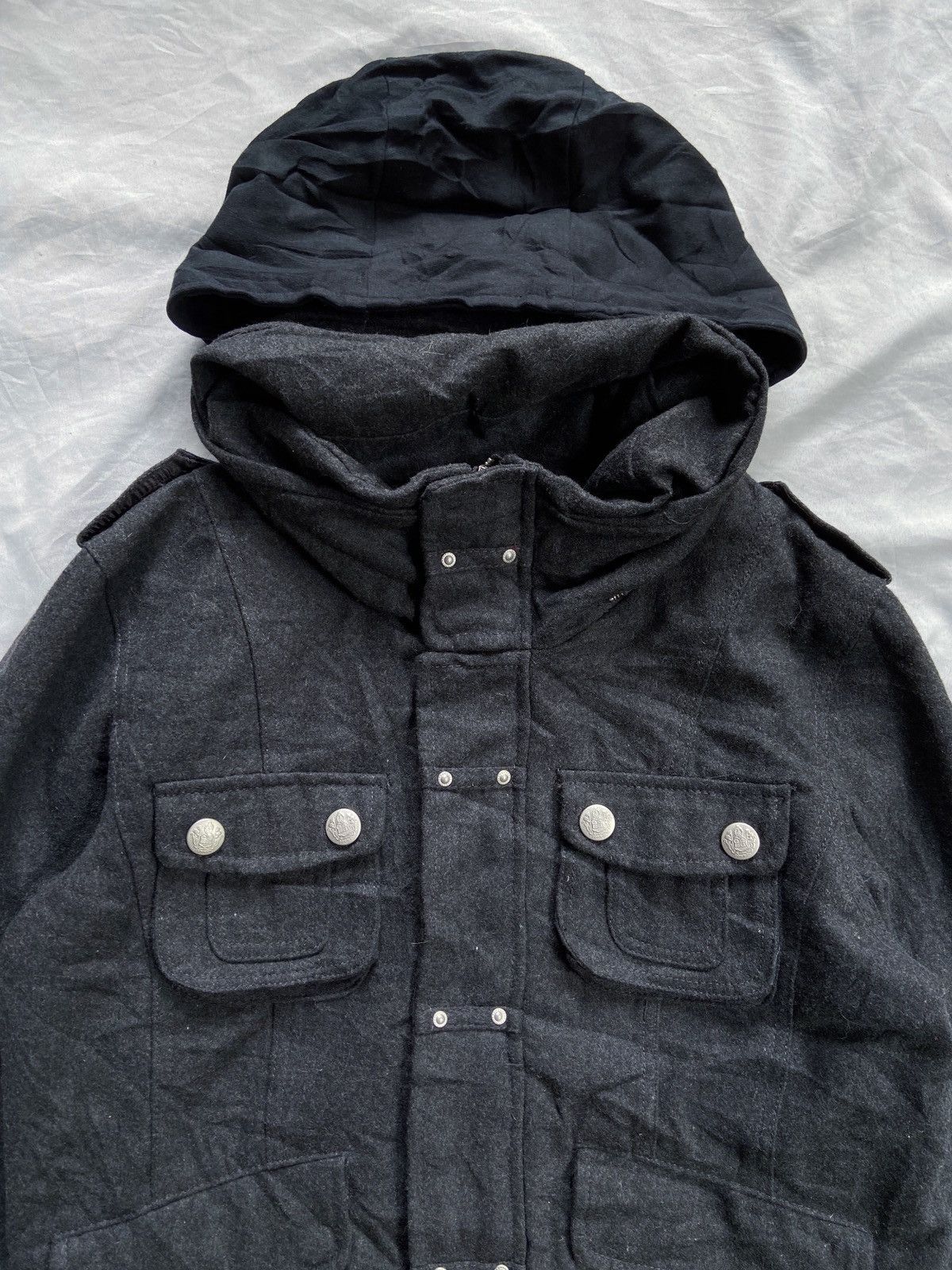 Isamu Katayama Backlash DOUBLE FOCUS MULTI POCKET BONO ZIP HOODIE Size US L / EU 52-54 / 3 - 3 Thumbnail