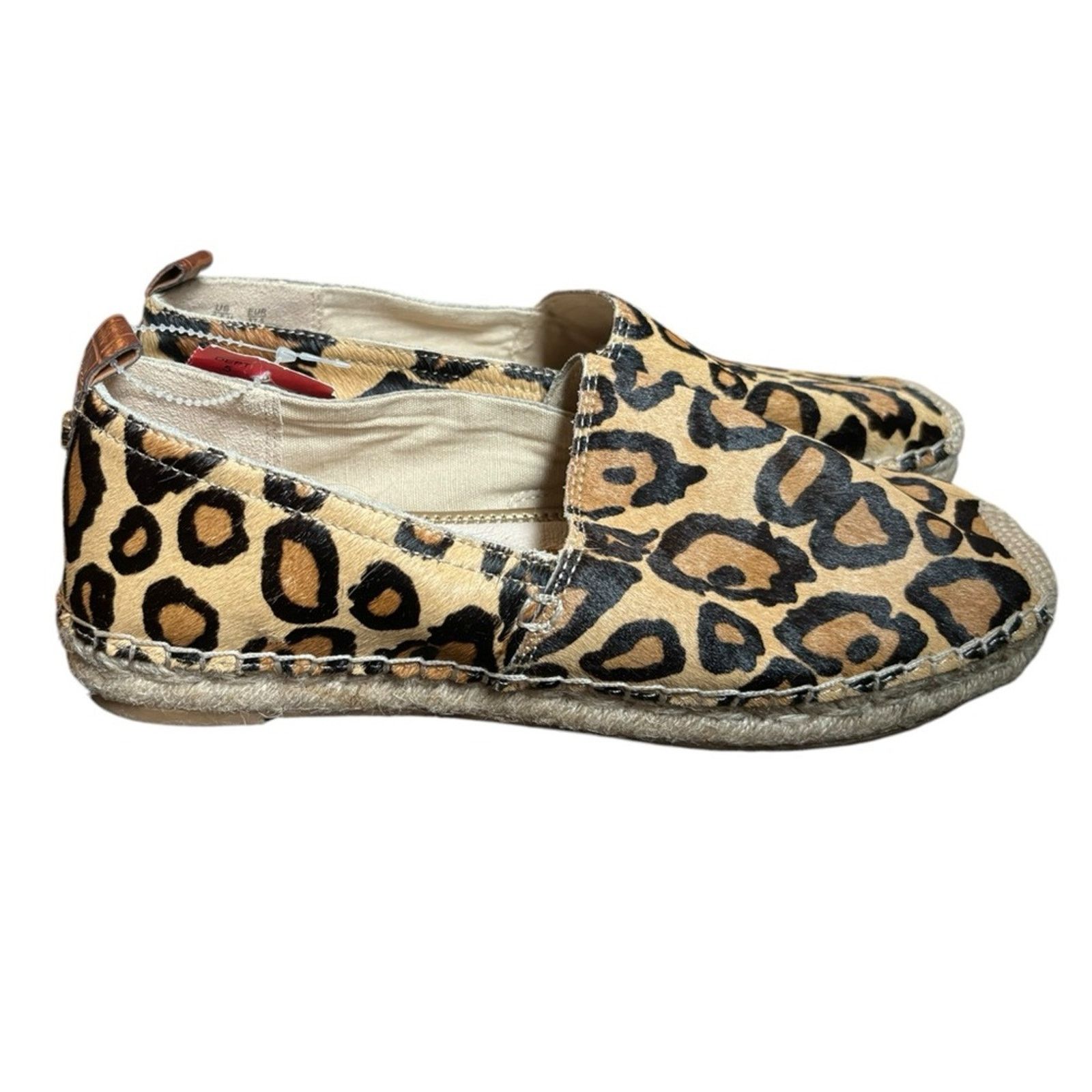 Sam Edelman NWT! SAM EDELMAN - KHLOE CALF FUR FLATS Size US 7.5 / IT 37.5 - 2 Thumbnail