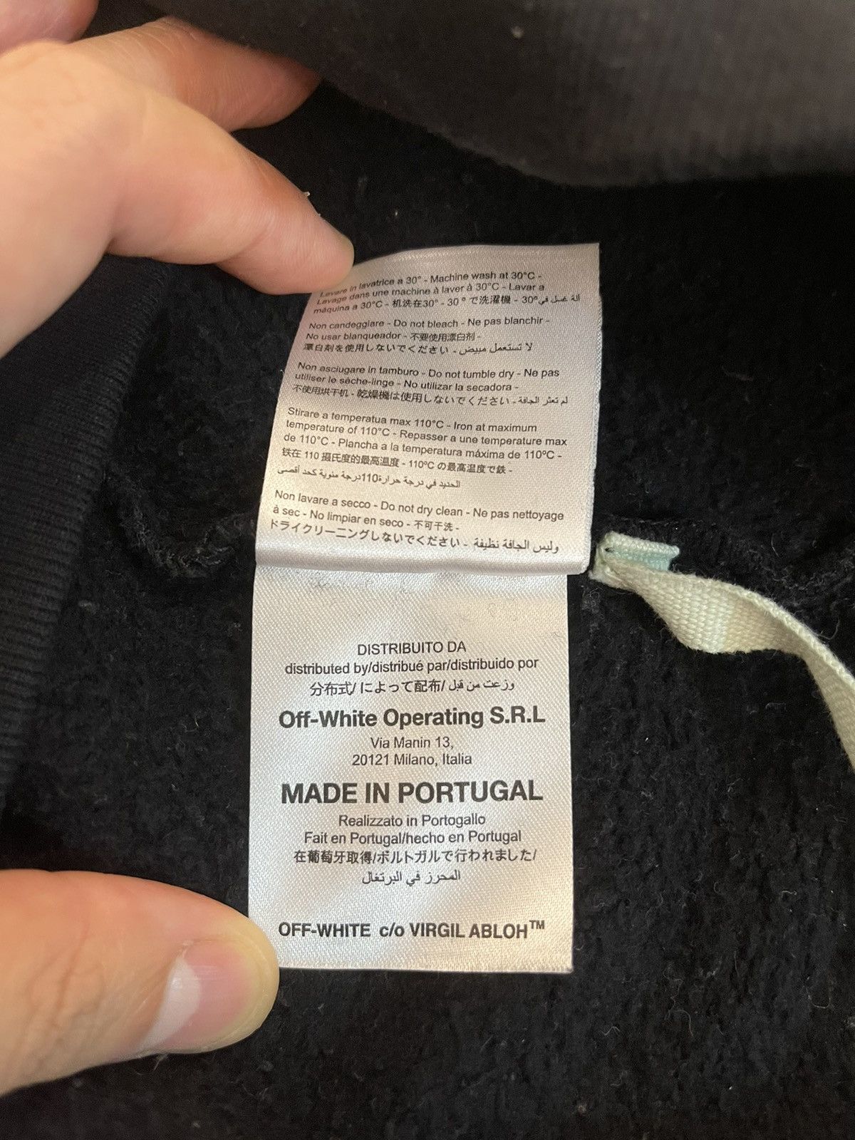 Off-White Off White Diagonal Spray Crewneck Size US S / EU 44-46 / 1 - 11 Thumbnail