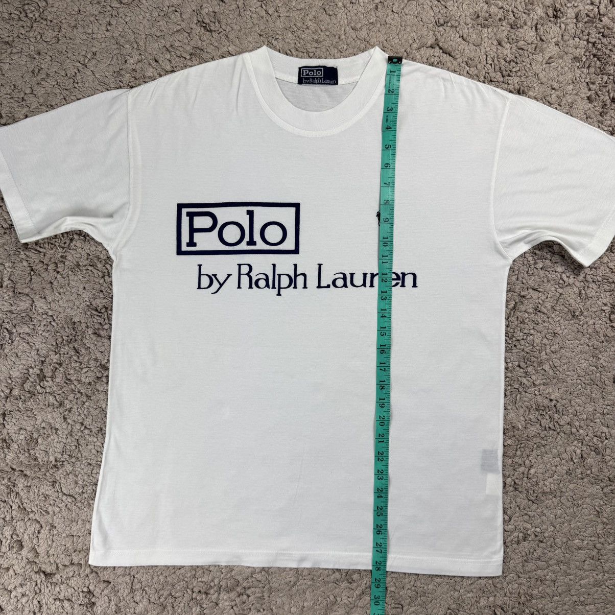 Polo Ralph Lauren Vintage Rare Polo Ralph Lauren Tag Logo T-shirt Size US L / EU 52-54 / 3 - 15 Thumbnail