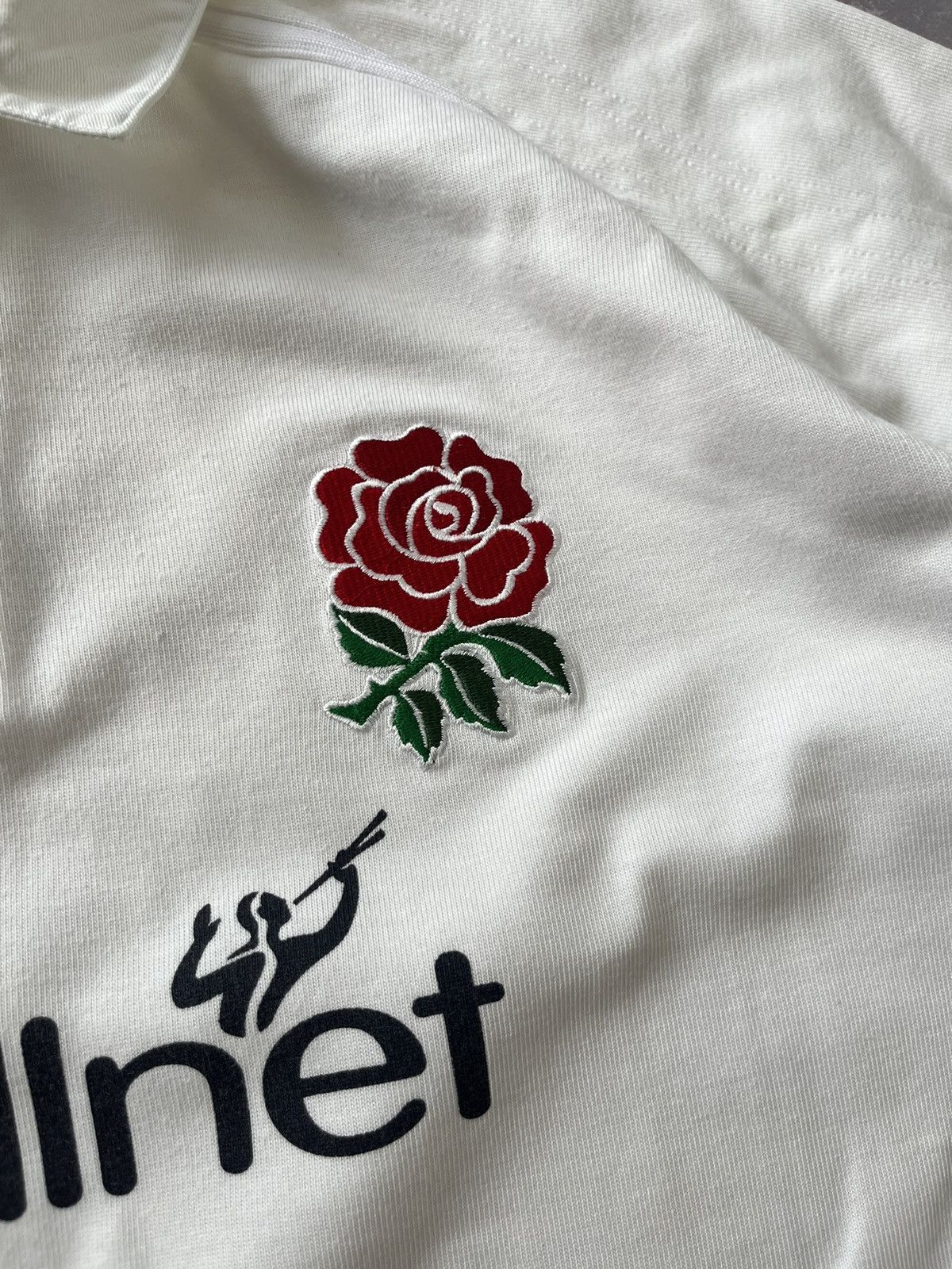Nike Vintage Nike Team England Rugby Union 99-01 Long Sleeve Polo Size US XXL / EU 58 / 5 - 6 Thumbnail