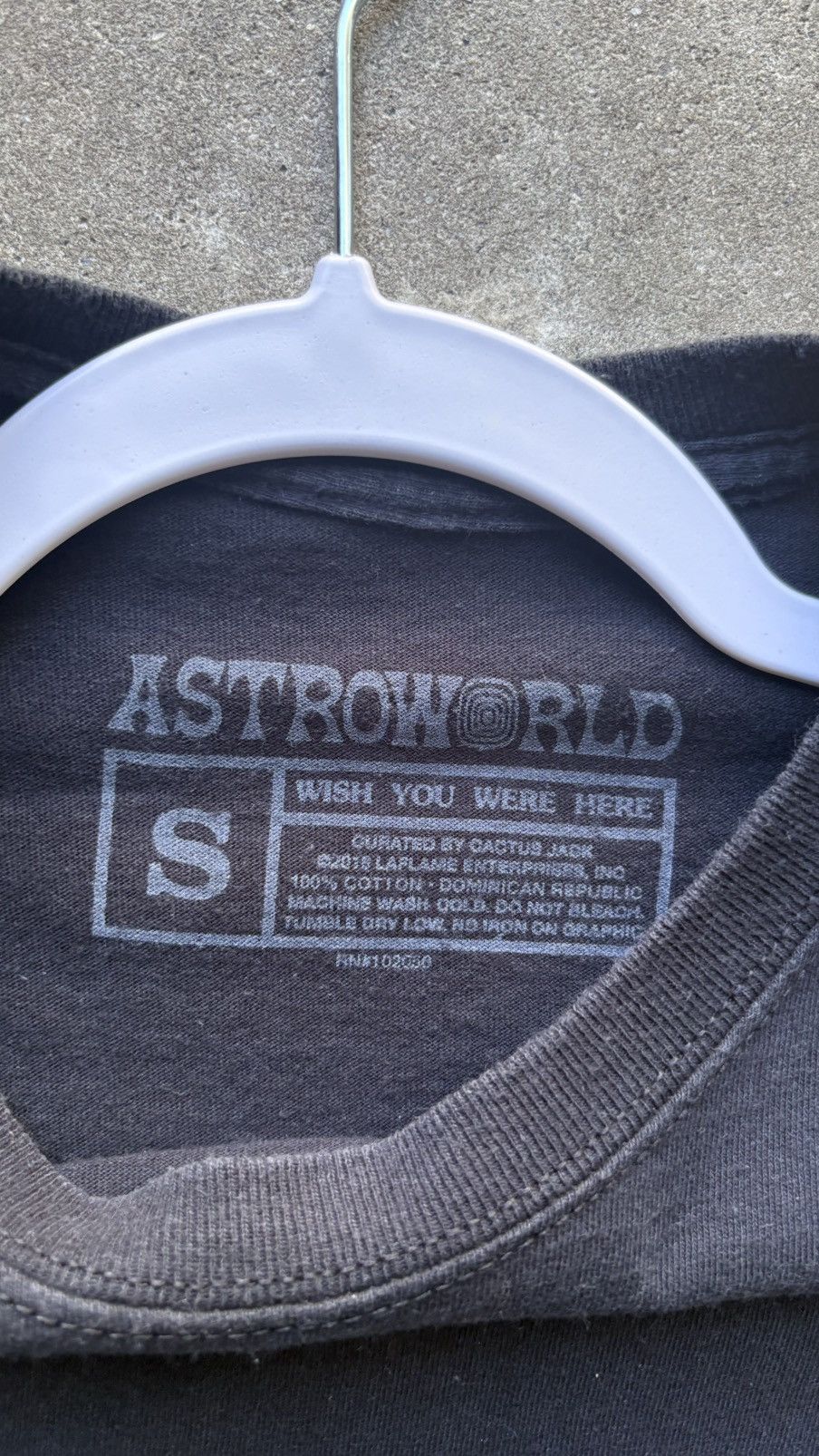 Travis Scott 🖤TRAVIS SCOTT ASTROWORLD TOUR💛 TEE Size US S / EU 44-46 / 1 - 2 Thumbnail