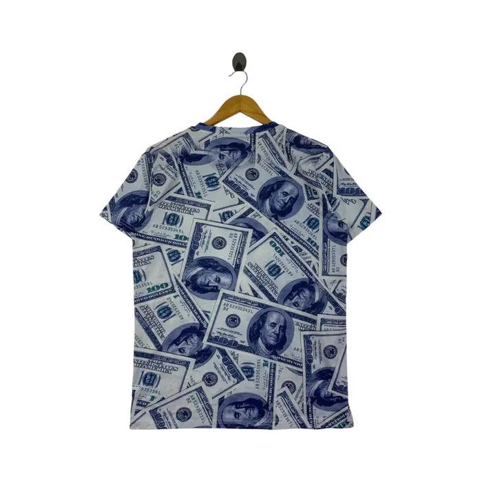 Vintage TEMPTATION 100 DOLLAR BILL Benjamin Franklin Tee Shirt Size M / US 6-8 / IT 42-44 - 3 Thumbnail