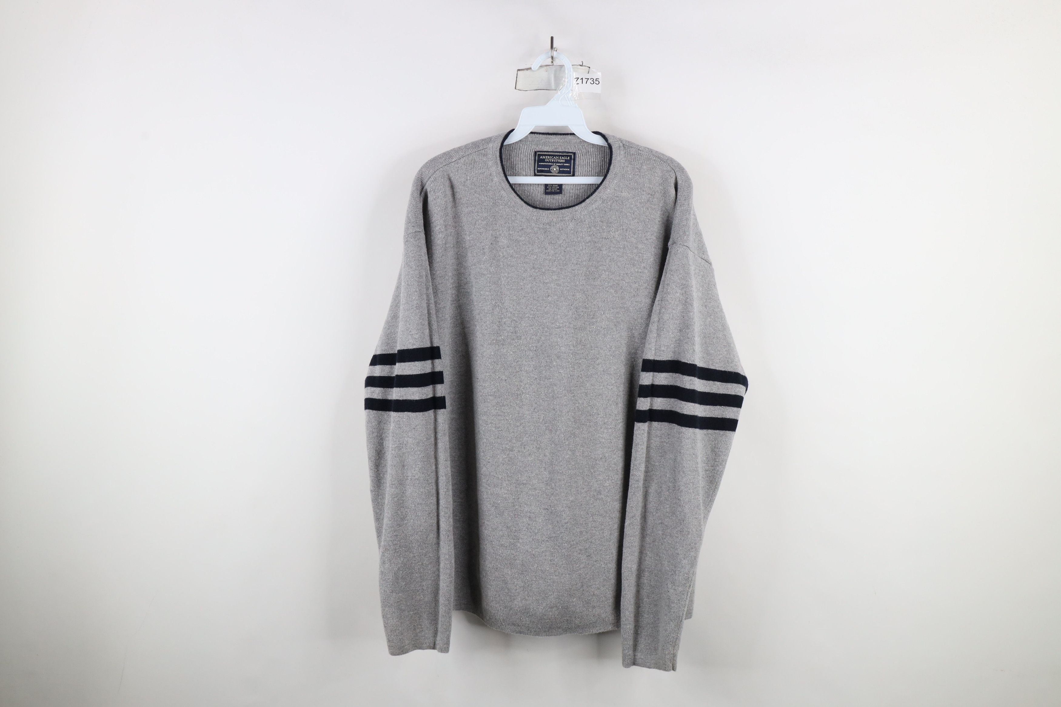 American Eagle Outfitters × Vintage Vintage 90s American Eagle Heavyweight Thermal Knit Sweater Size US M / EU 48-50 / 2 - 1 Thumbnail