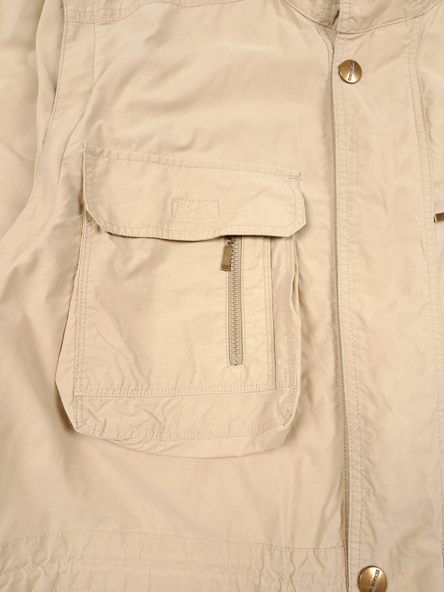 Camel × camel active 💎 Vintage Detachable Sleeves Cargo Camel Beige Jacket Size US XXL / EU 58 / 5 - 7 Thumbnail