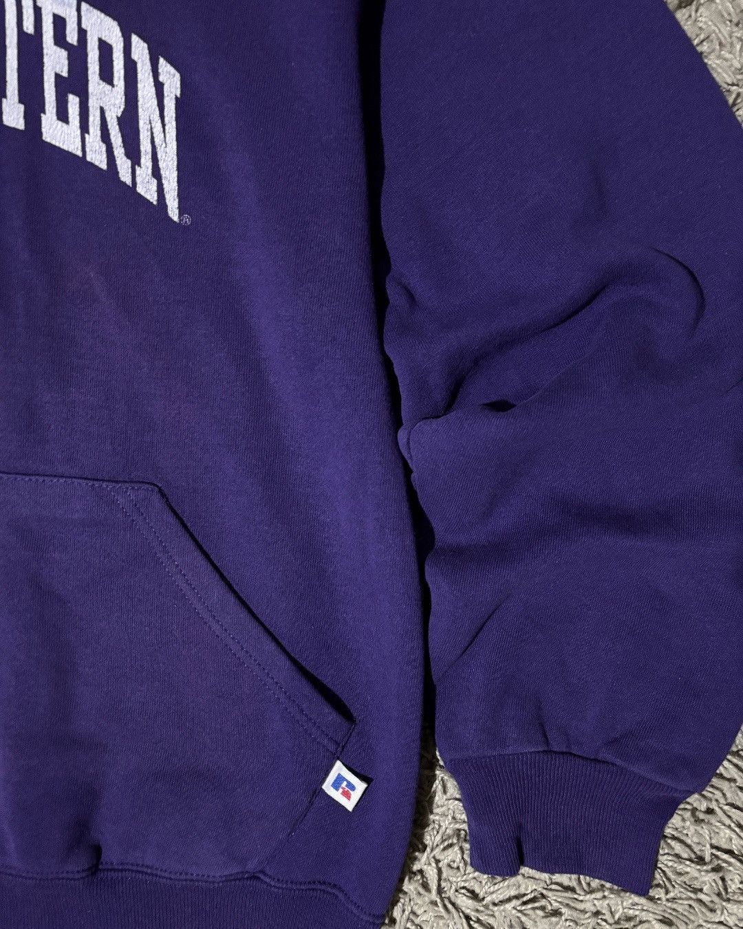 Russell Athletic 2000’s Russell Athletic “Northwestern” Purple Hoodie Size US L / EU 52-54 / 3 - 3 Thumbnail